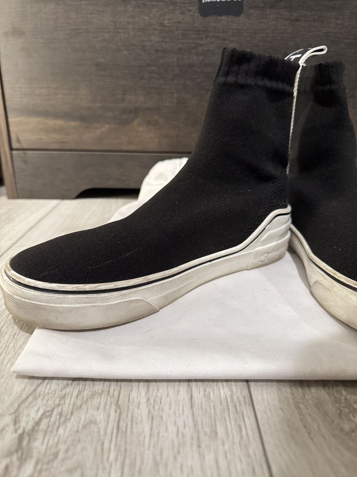 Givenchy Givenchy Knitted Sock Boot Sneaker – Size 36 Size US 6 / IT 36 - 4 Thumbnail