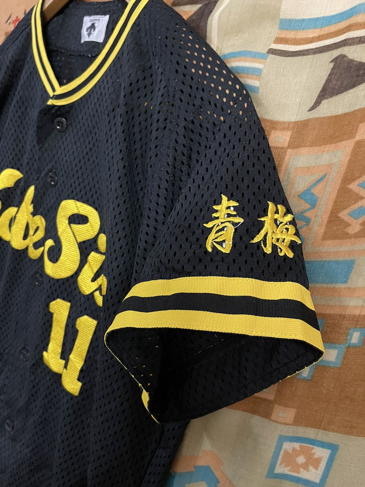 Japanese Brand × Vintage Vintage Japan Baseball Jersey L fit M Softball J League Rare Size US M / EU 48-50 / 2 - 5 Thumbnail