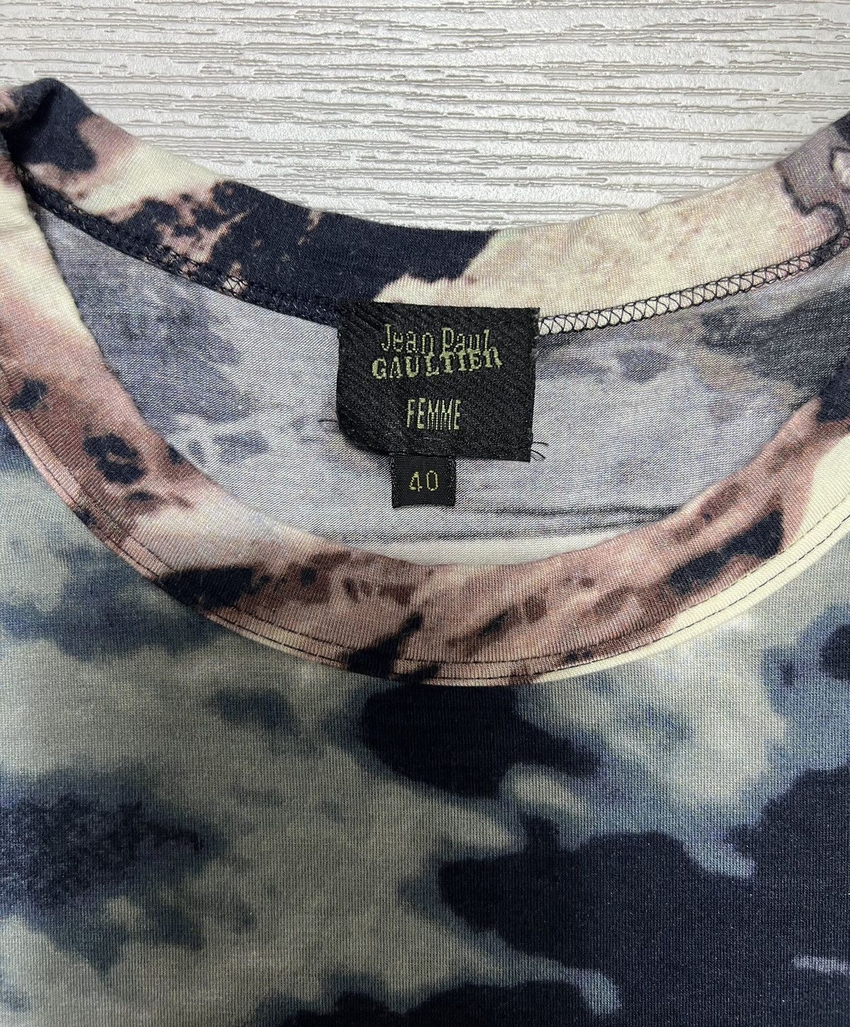 Jean Paul Gaultier Jean Paul Gaultier - F/W 01’ - Chain Sleeve Printed L/S Size S / US 4 / IT 40 - 9 Thumbnail