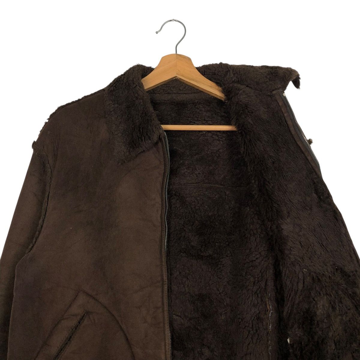 Paul Smith 🔥VINTAGE SHEARLING BIKER JACKET BLANKET PAUL SMITH MINK FUR Size US M / EU 48-50 / 2 - 14 Thumbnail