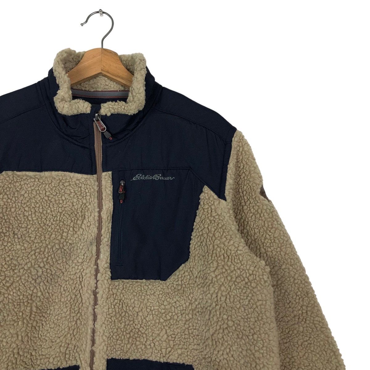Eddie Bauer 🔥90’s Vintage Dip Pile Fleece Jacket Eddie Bauer USA Size US L / EU 52-54 / 3 - 5 Thumbnail