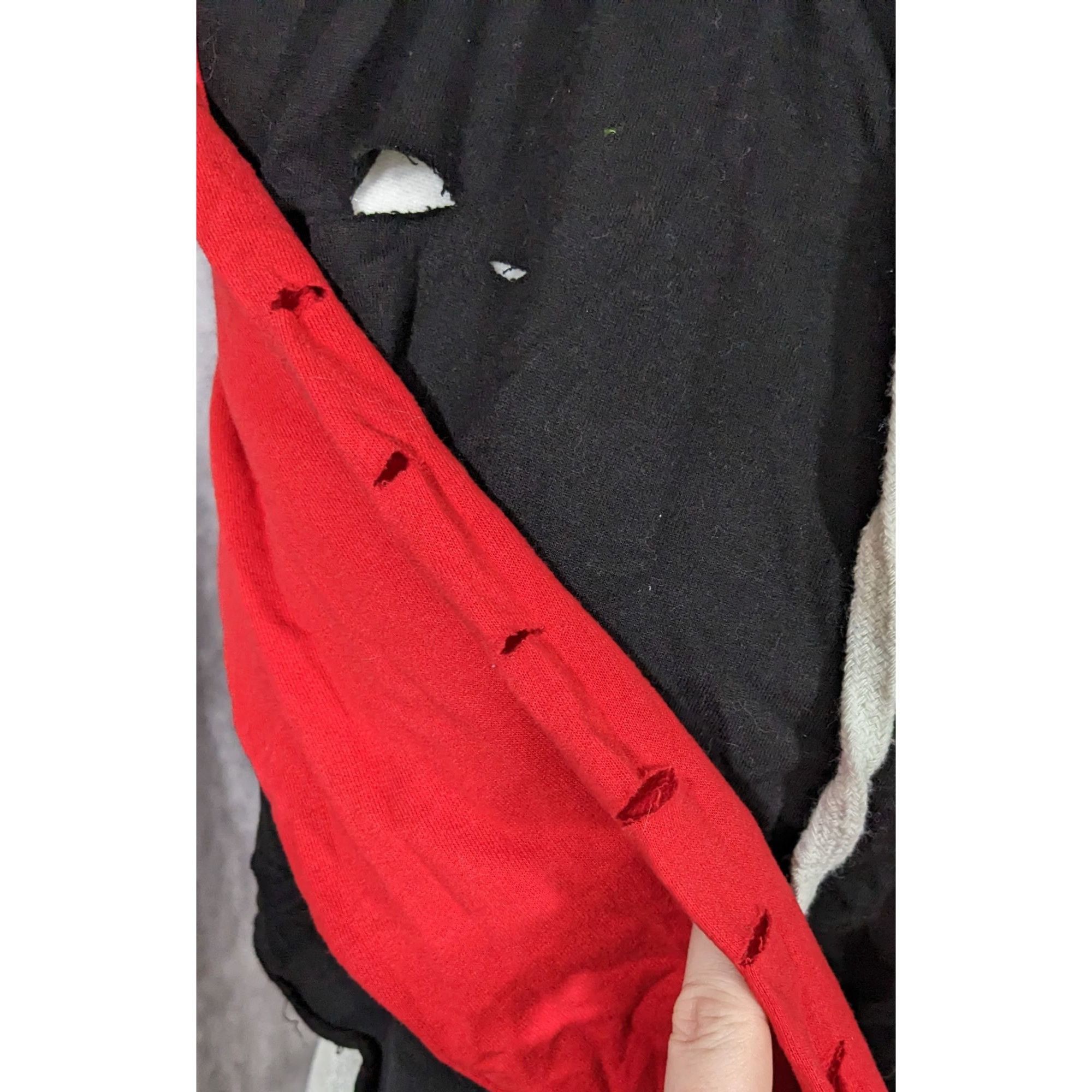 Other Trendy Streetwear Distressed Cropped Hoodie by Thrill 94 Size M / US 6-8 / IT 42-44 - 8 Thumbnail