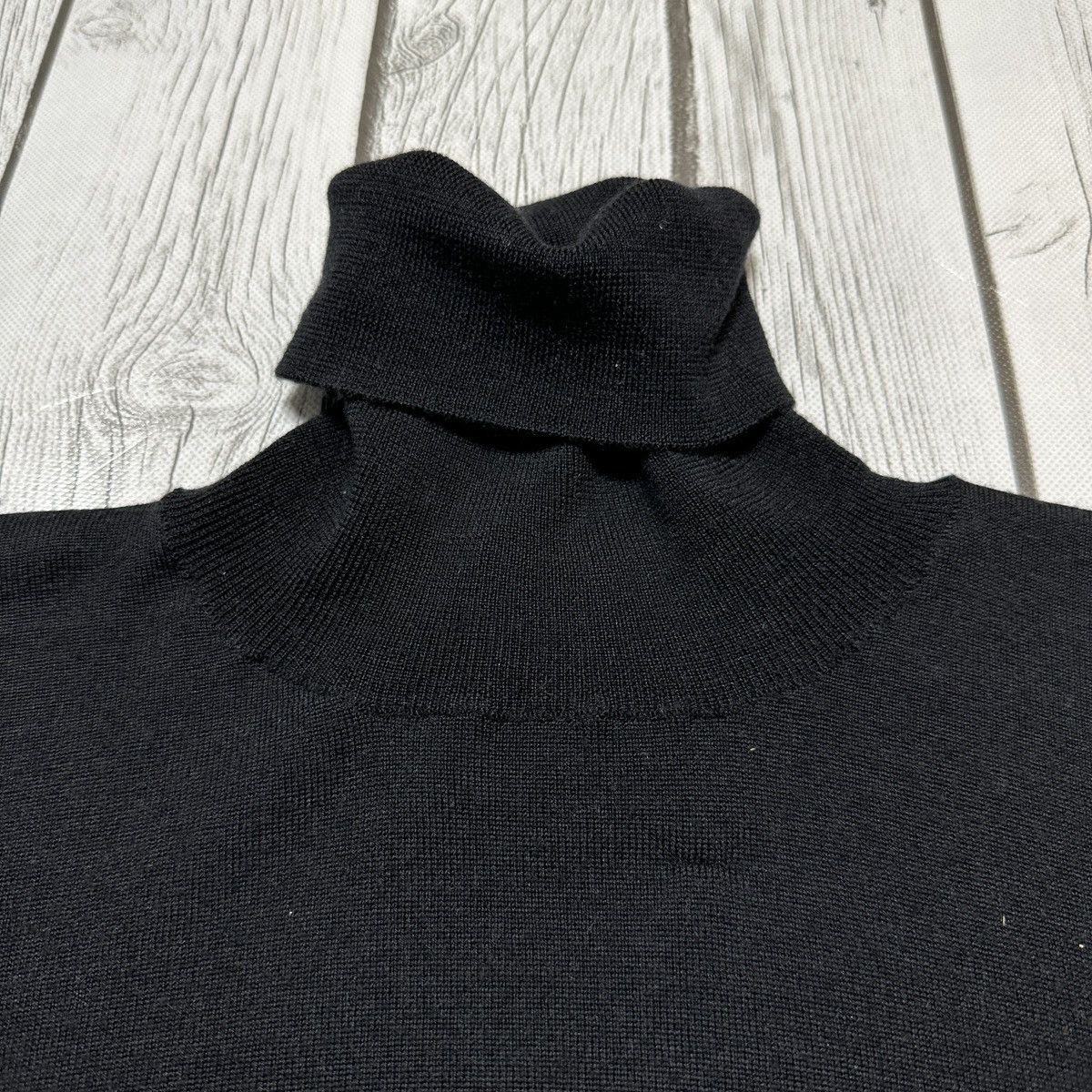 Vintage Vintage Polo cashmere turtleneck sweater Size US L / EU 52-54 / 3 - 3 Thumbnail