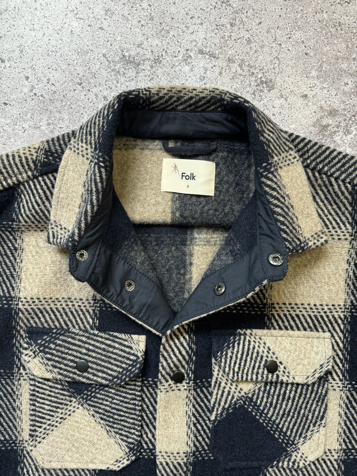 Folk Folk Overshirt Jacket Multicolor Size 3 Size US M / EU 48-50 / 2 - 5 Thumbnail
