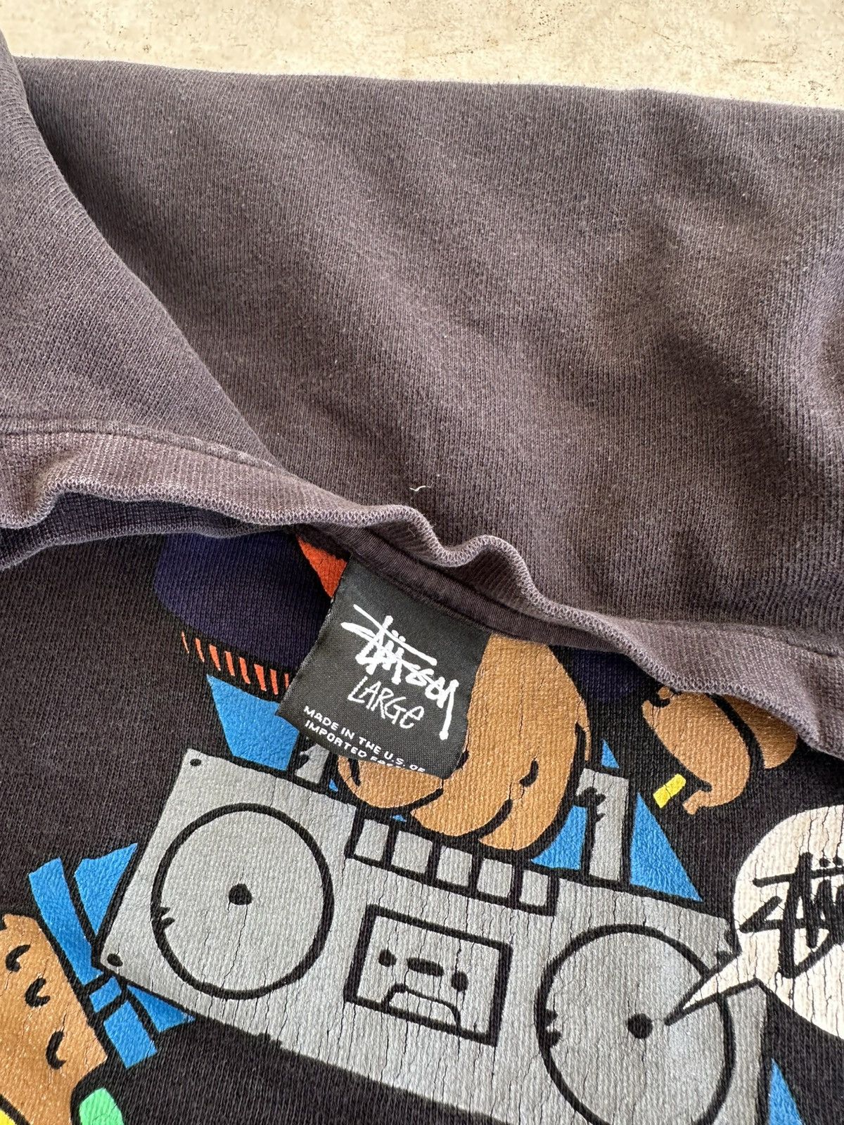 Other Vintage Stussy Sweatshirt Size US L / EU 52-54 / 3 - 4 Thumbnail