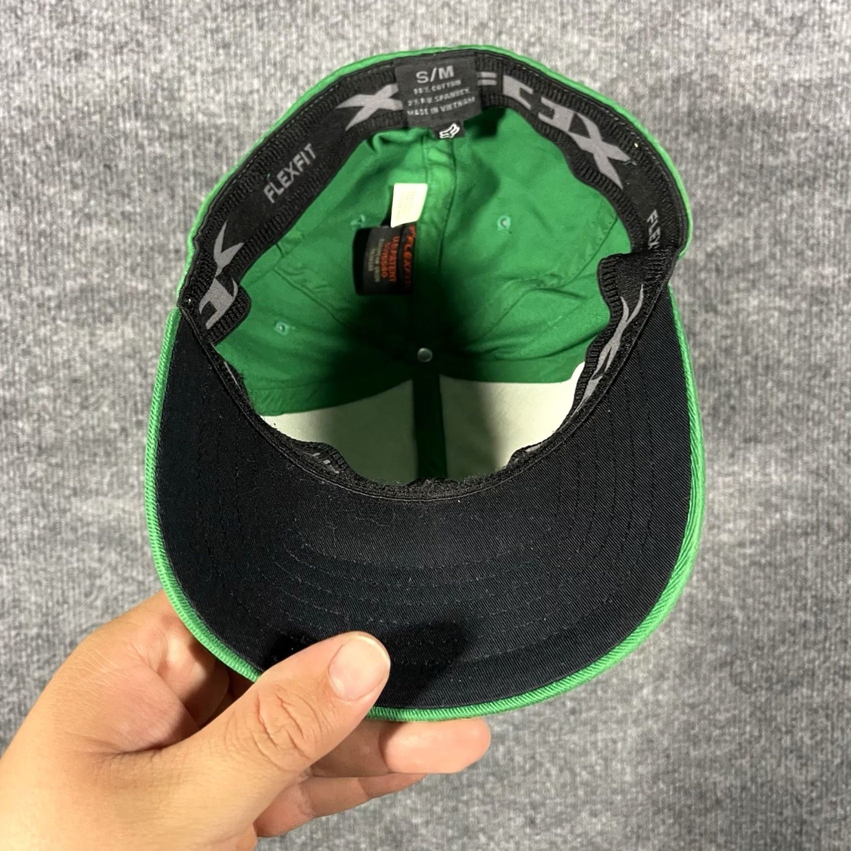 Fox Racing VINTAGE FOX Racing Trucker Hat S/M Green Motocross Dirt Bike 90s Y2K Size ONE SIZE - 4 Thumbnail