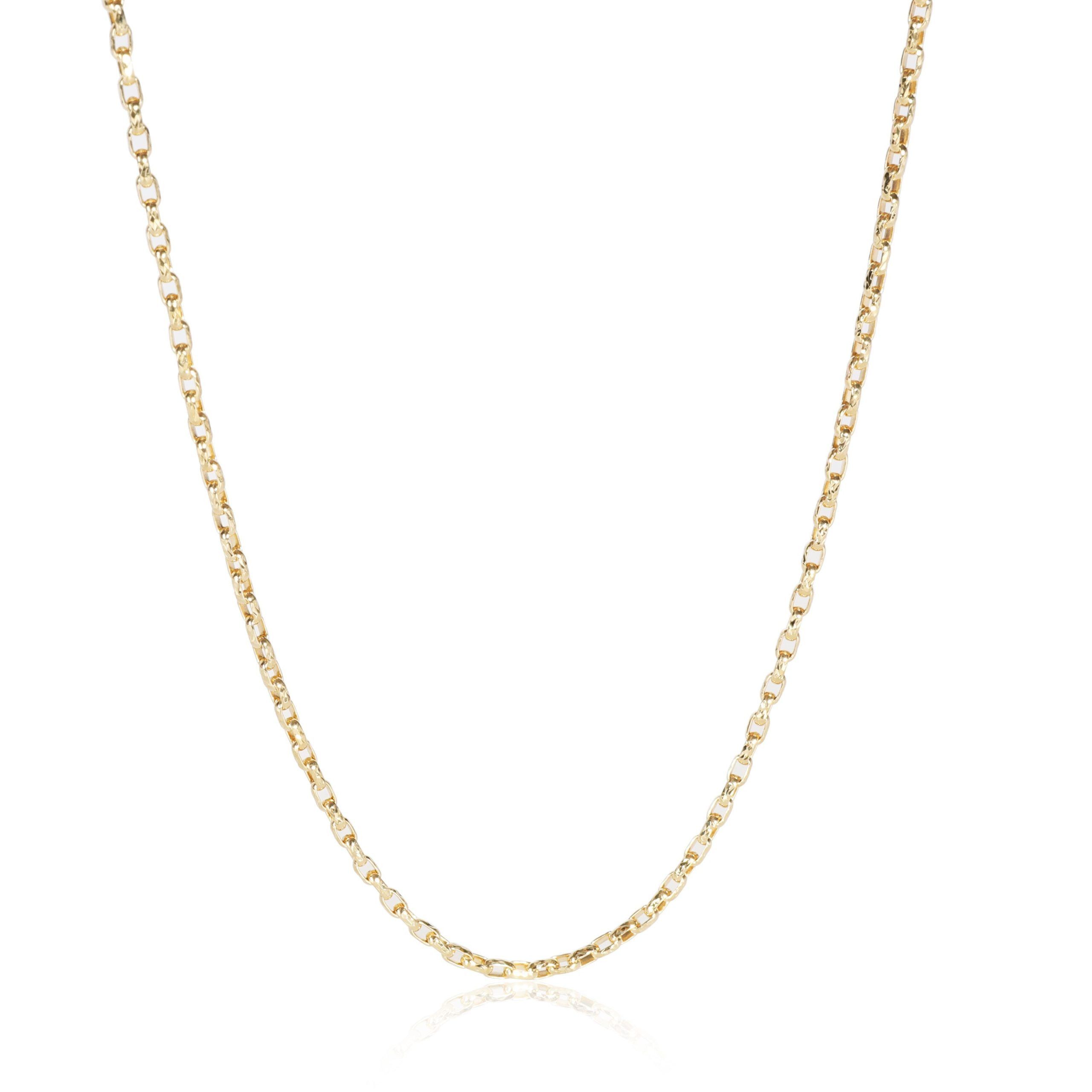 image of Louis Vuitton Link Chain 18K Yellow Gold Necklace, Women's