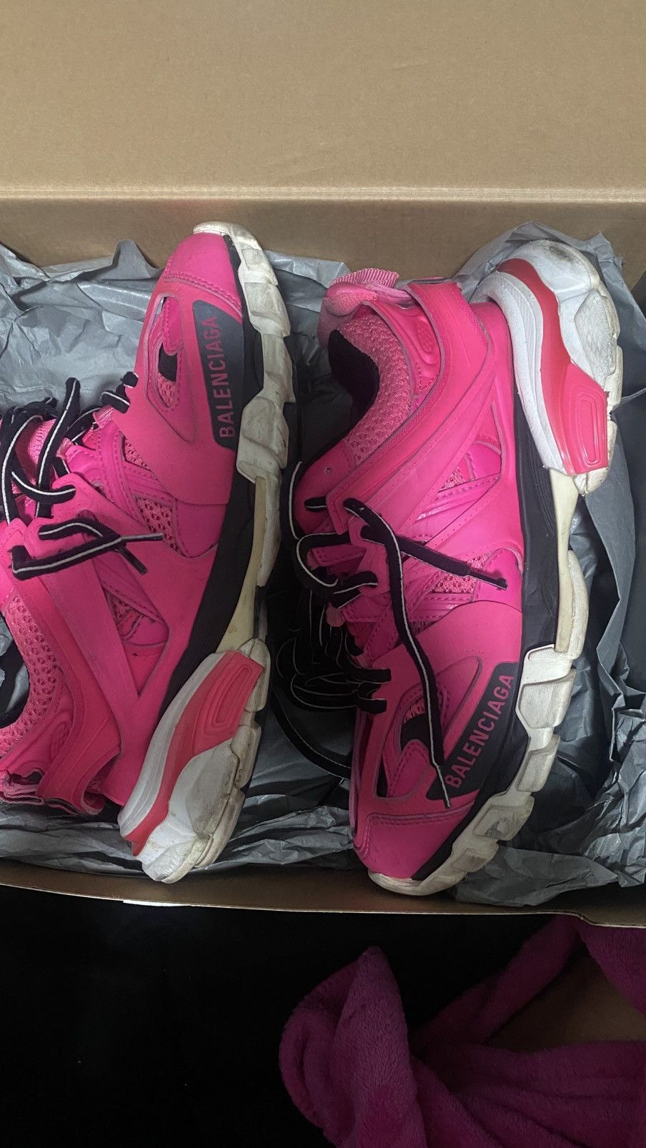 Balenciaga Fucsia Balenciaga Trainers Size US 6.5 / EU 39-40 - 8 Thumbnail