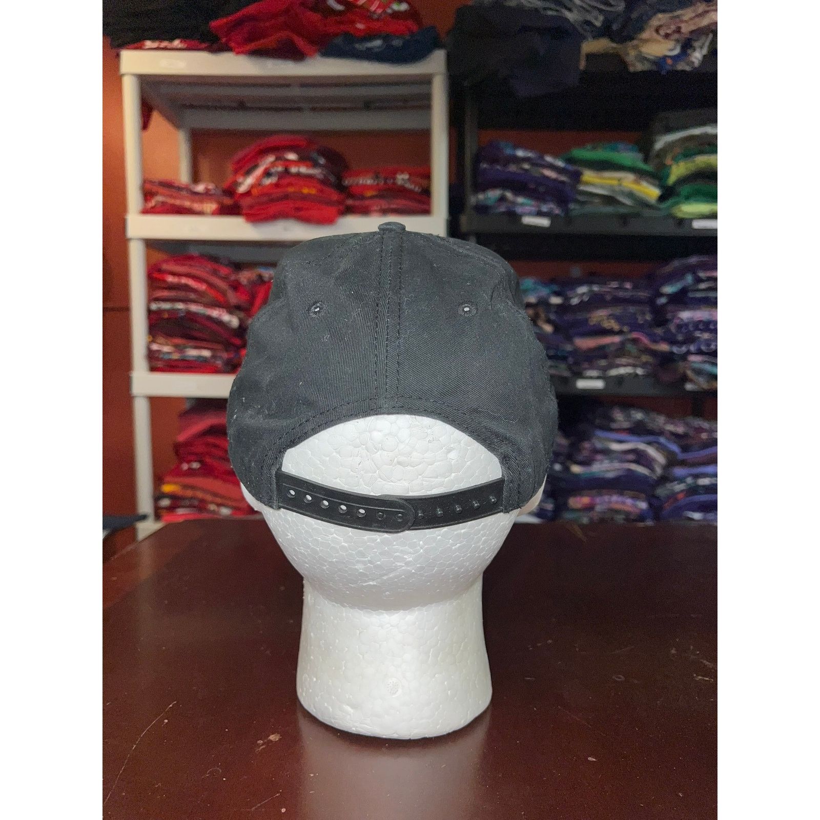 Levi's Levis Hat Snapback Black Logo Emblem Stained Cap OS Size ONE SIZE - 5 Thumbnail