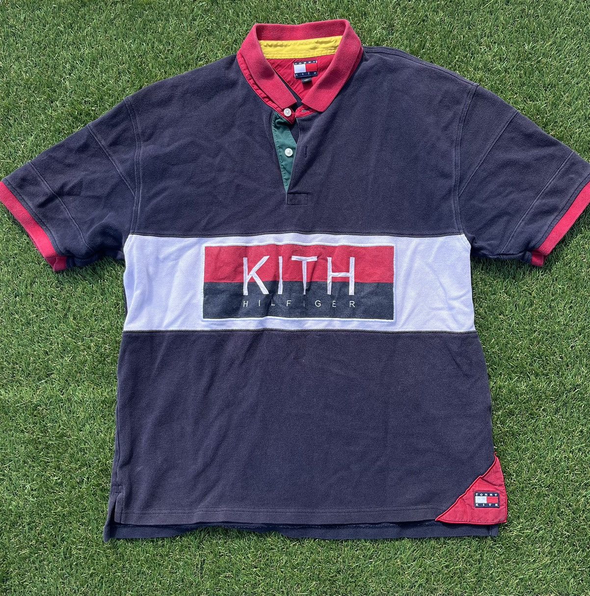 Kith × Tommy Hilfiger Kith x Tommy Hilfiger Chest Stripe Polo  