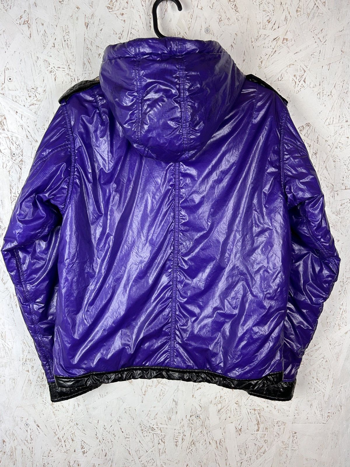Ferre 00s Vintage 2009 Archive GF Ferre Shiny Nylon Jacket Size S / US 4 / IT 40 - 7 Thumbnail