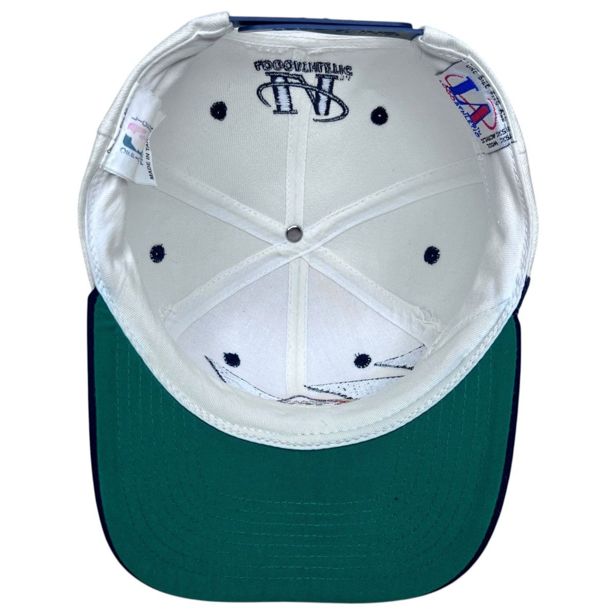 Logo Athletic 1990s NBA Denver Nuggets Logo Athletic Sharktooth Snapback Size ONE SIZE - 8 Thumbnail