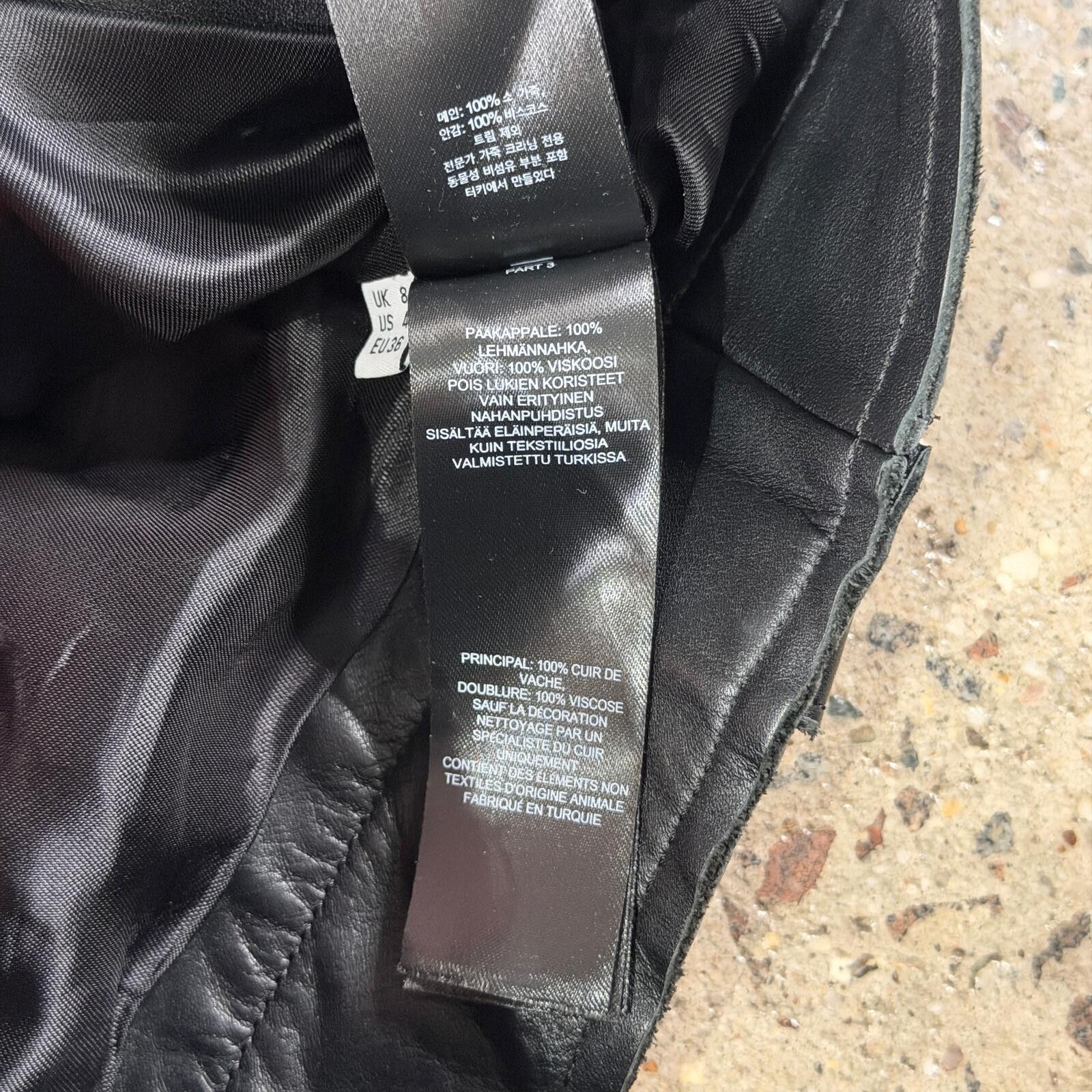 JW Anderson JW Anderson Drawstring Leather Biker Jacket Size US S / EU 44-46 / 1 - 12 Thumbnail