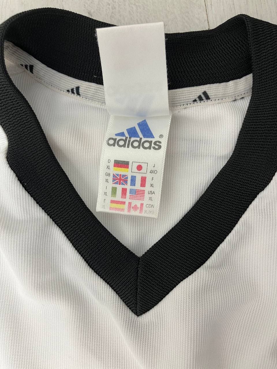 Adidas Vintage Germany Adidas 2002 Soccer Jersey Spain France Italy Size US XL / EU 56 / 4 - 3 Thumbnail