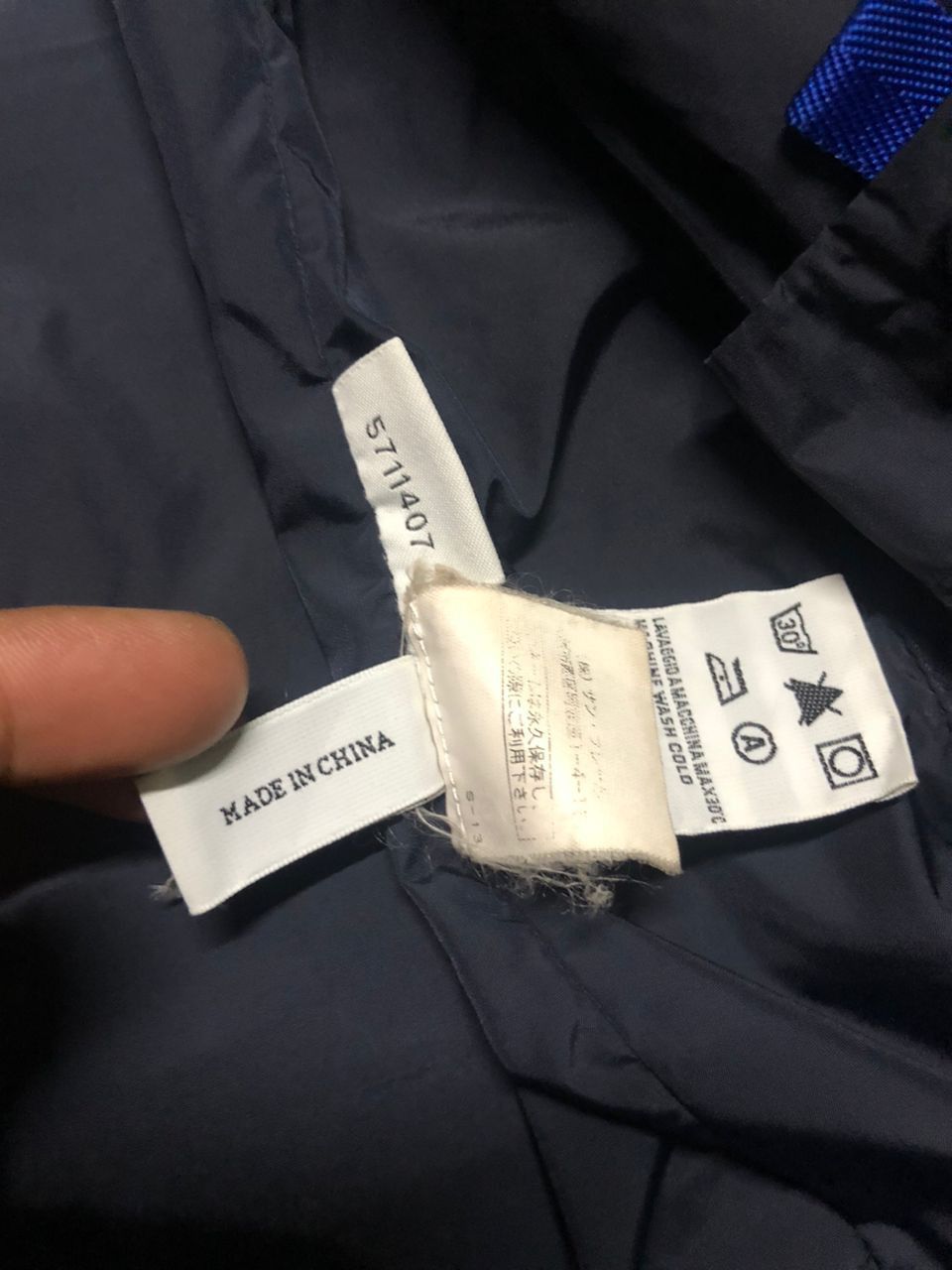 Aspesi Aspepsi Navy Double Breasted Down Coat Jacket Size US S / EU 44-46 / 1 - 14 Thumbnail