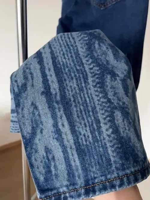 VIBE Embroidered Blue Denim Jeans Size US 28 / EU 44 - 5 Thumbnail