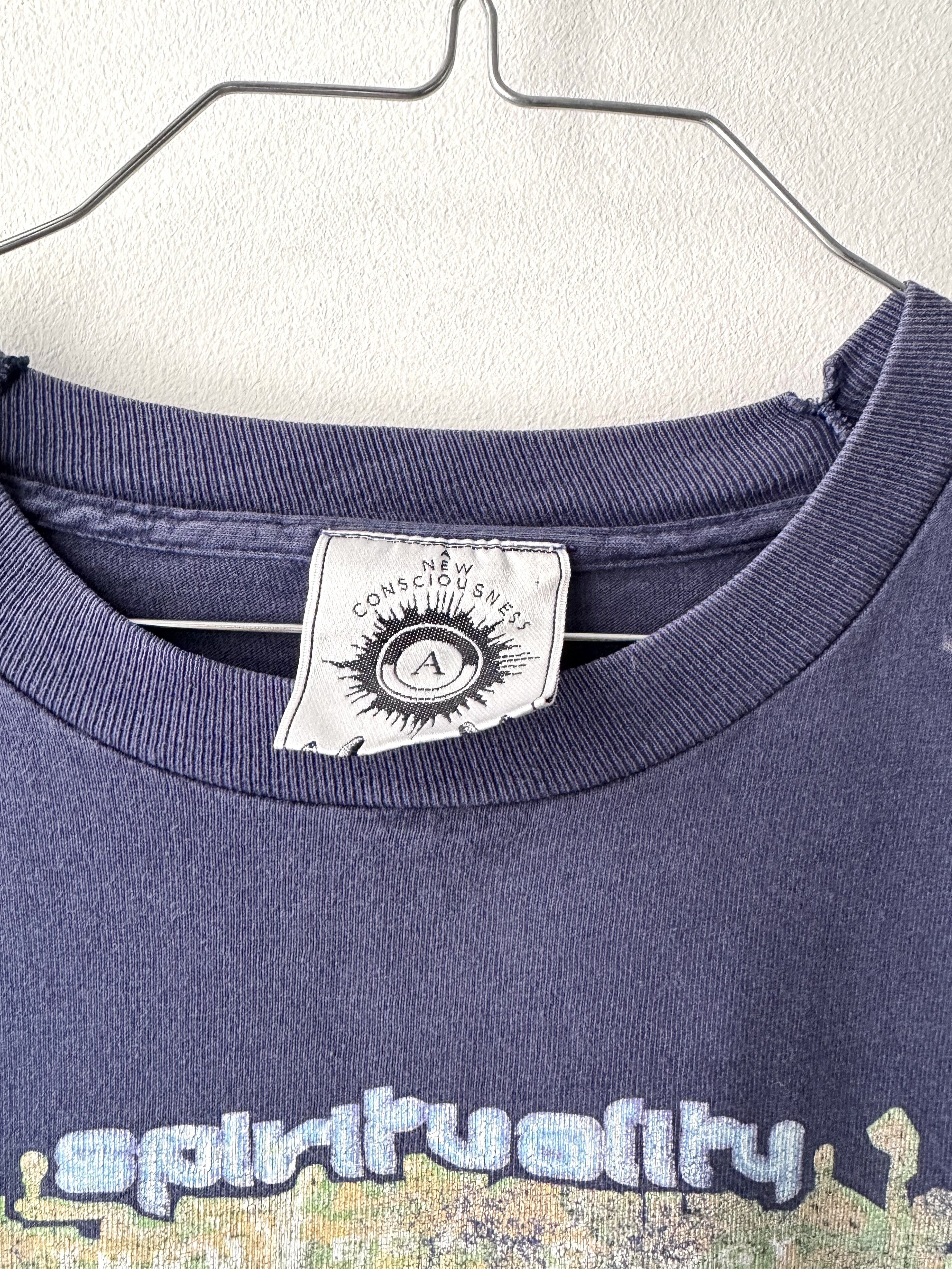 Vintage Anarchic Adjustment Spirituality T-Shirt SZ XL Size US XL / EU 56 / 4 - 4 Thumbnail