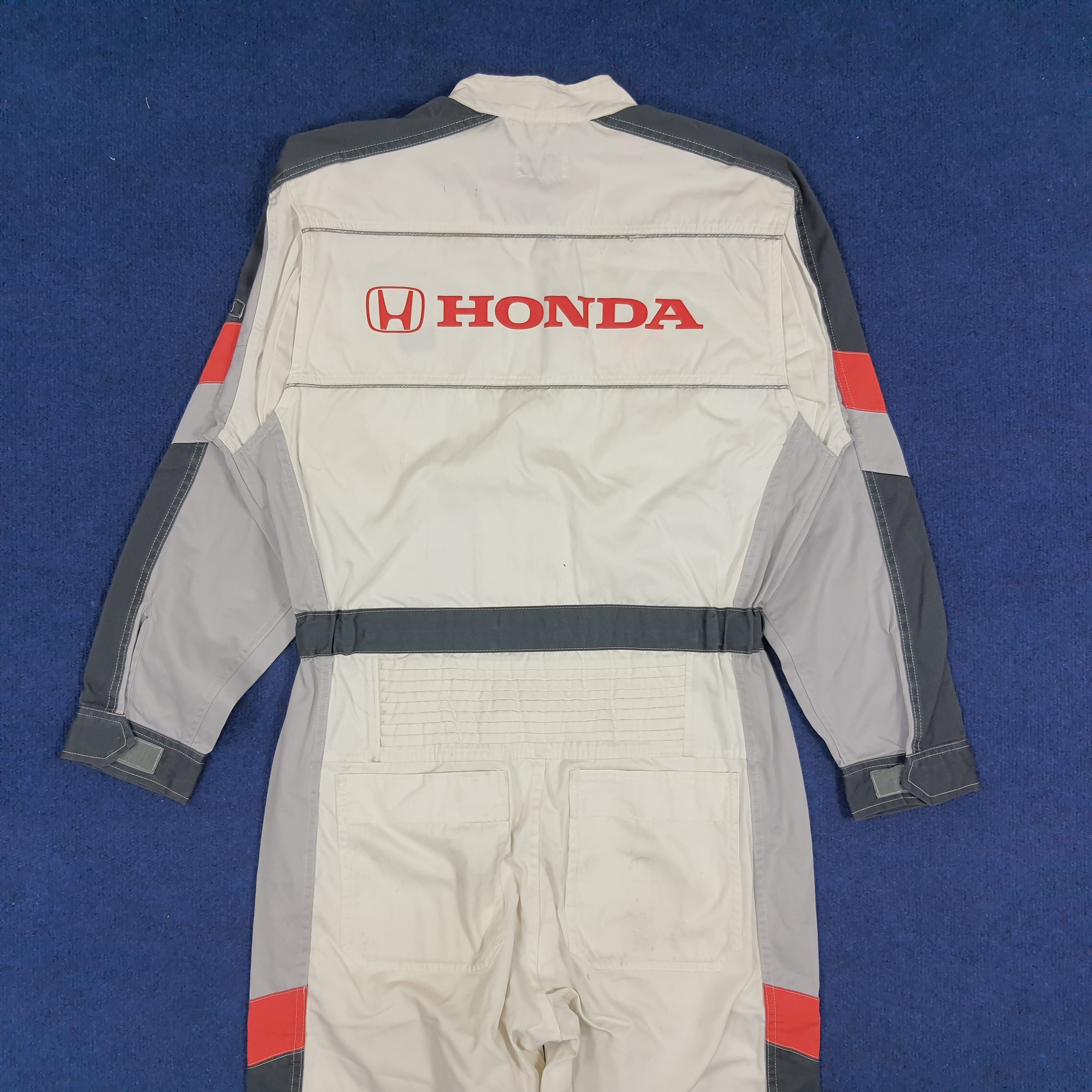 Honda × Japanese Brand Vintage HONDA Racing Japan Motorsports Brand Coverall Size US M / EU 48-50 / 2 - 1 Thumbnail