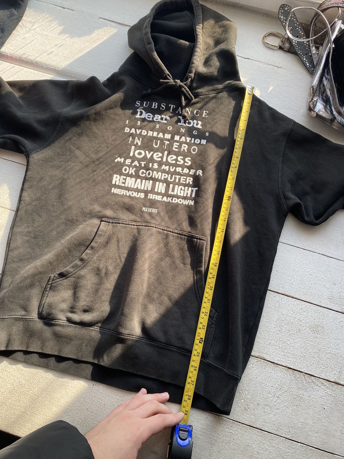 Pleasures Pleasures black sun faded hoodie Size US M / EU 48-50 / 2 - 14 Thumbnail
