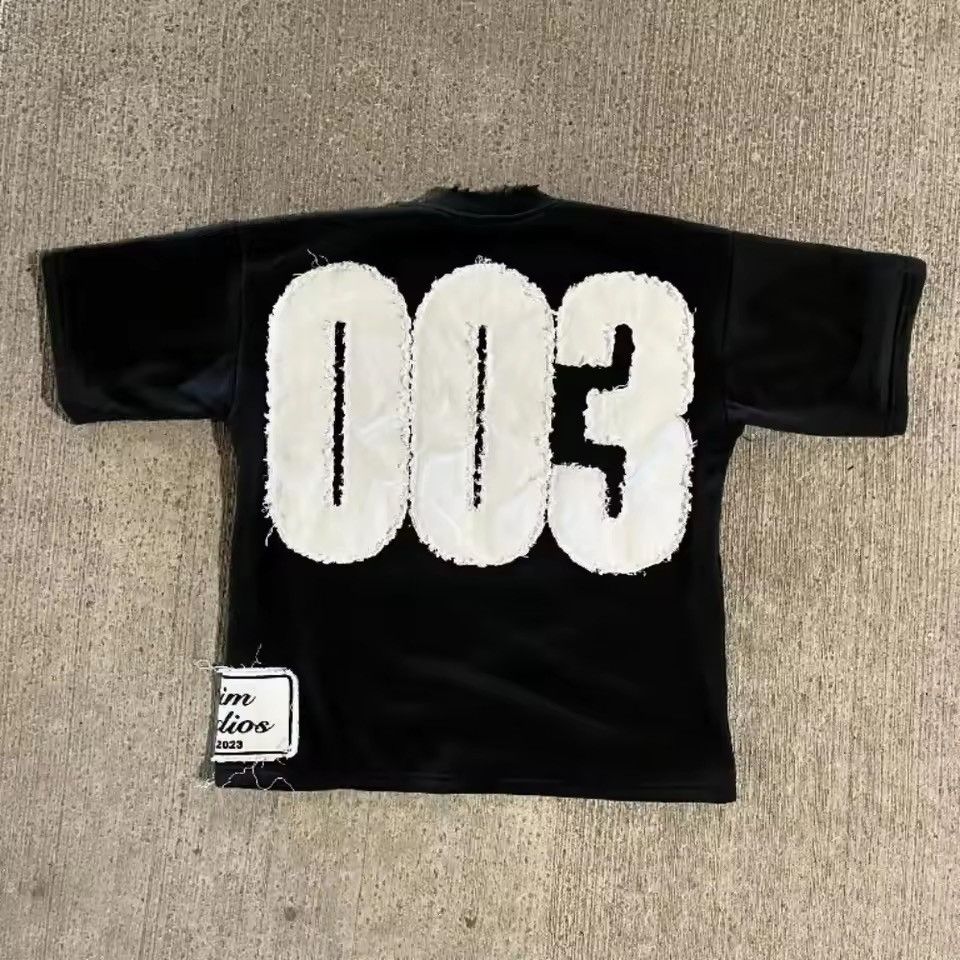 Vintage Harajuku Number 003 Graphic Patch Shirt Unisex Size US M / EU 48-50 / 2 - 1 Thumbnail