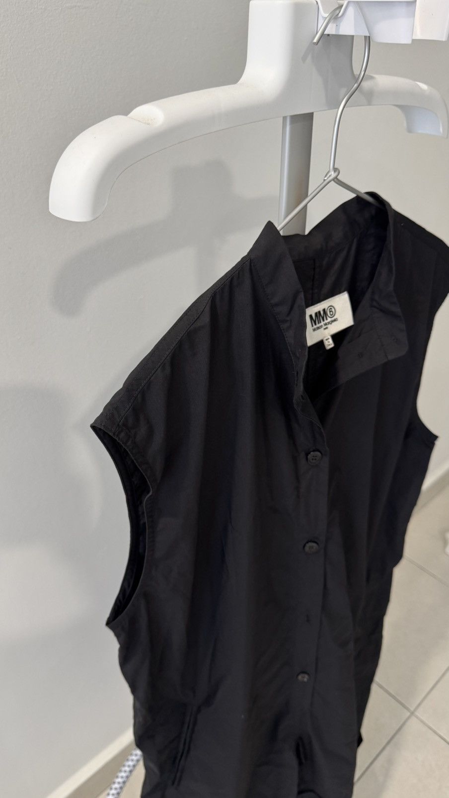 Maison Margiela MM6 Maison Margiela Black Short Jumpsuit Size XS / US 0-2 / IT 36-38 - 9 Thumbnail
