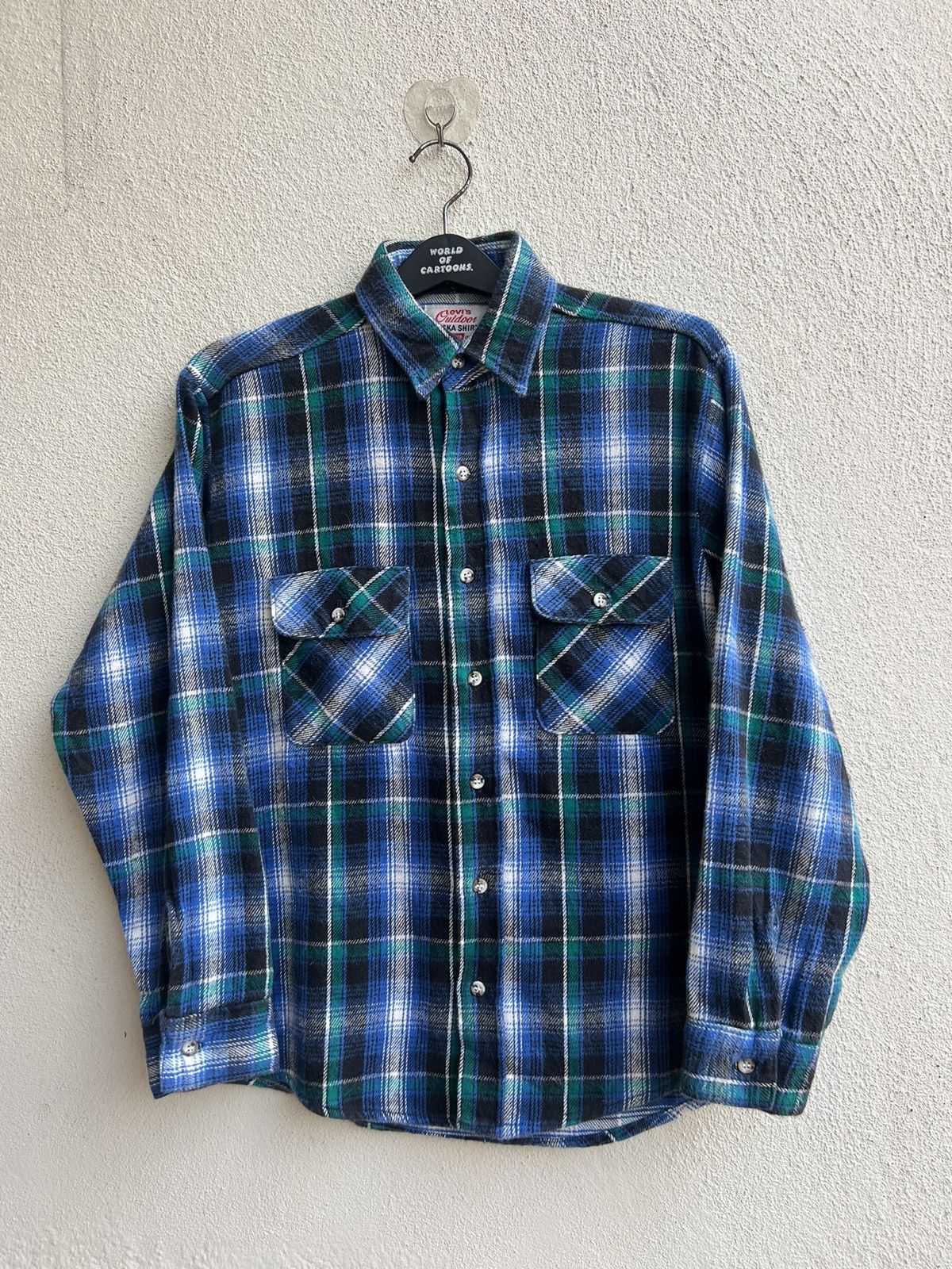 Flannel Vintage 1994 Levi’s Alaska Outdoor Plaid Flannel Shirt Size US M / EU 48-50 / 2 - 18 Thumbnail