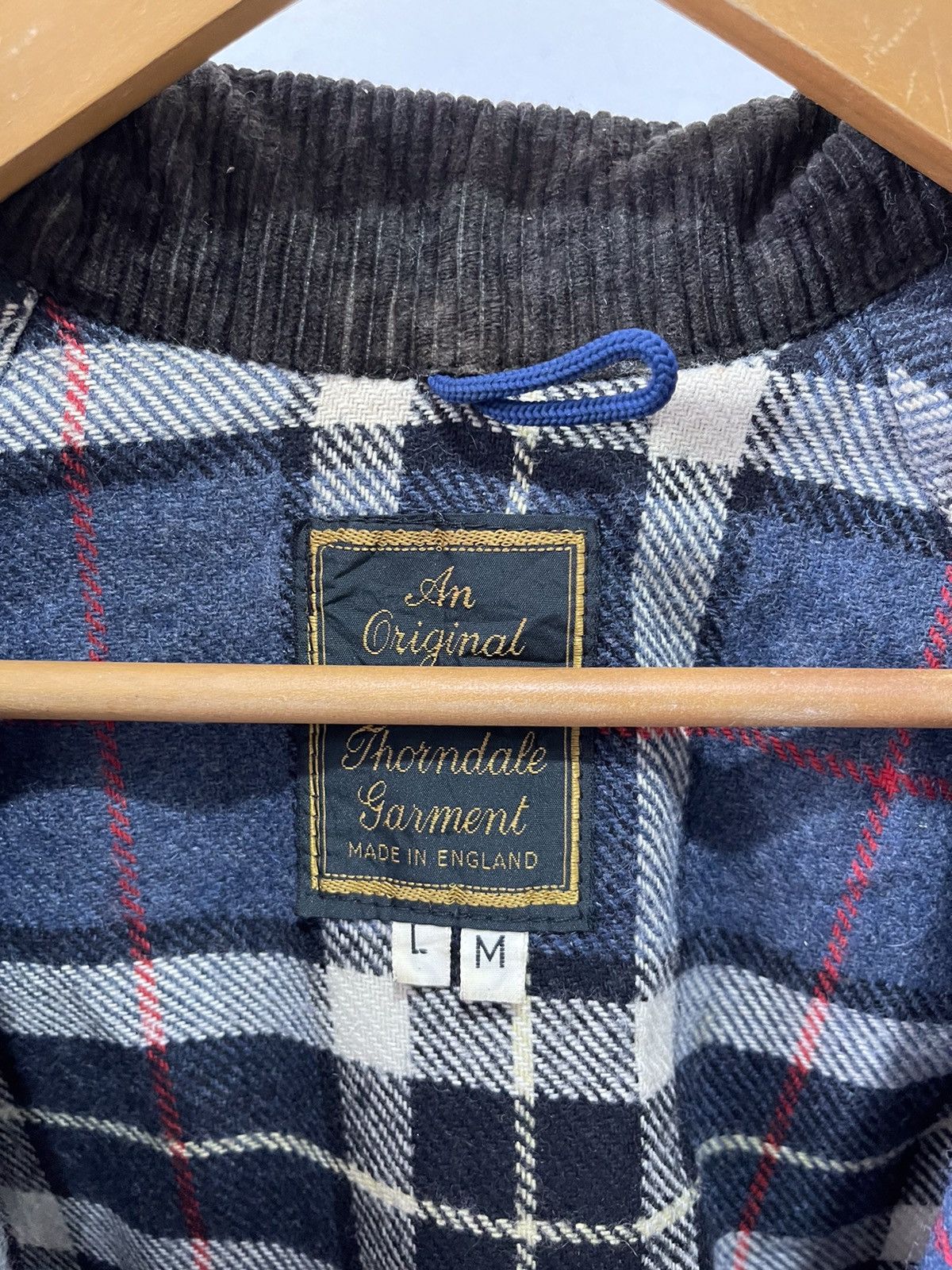 Barbour × Vintage 80s An Original British Thorndale Garment Waxed Jacket Size US M / EU 48-50 / 2 - 13 Thumbnail