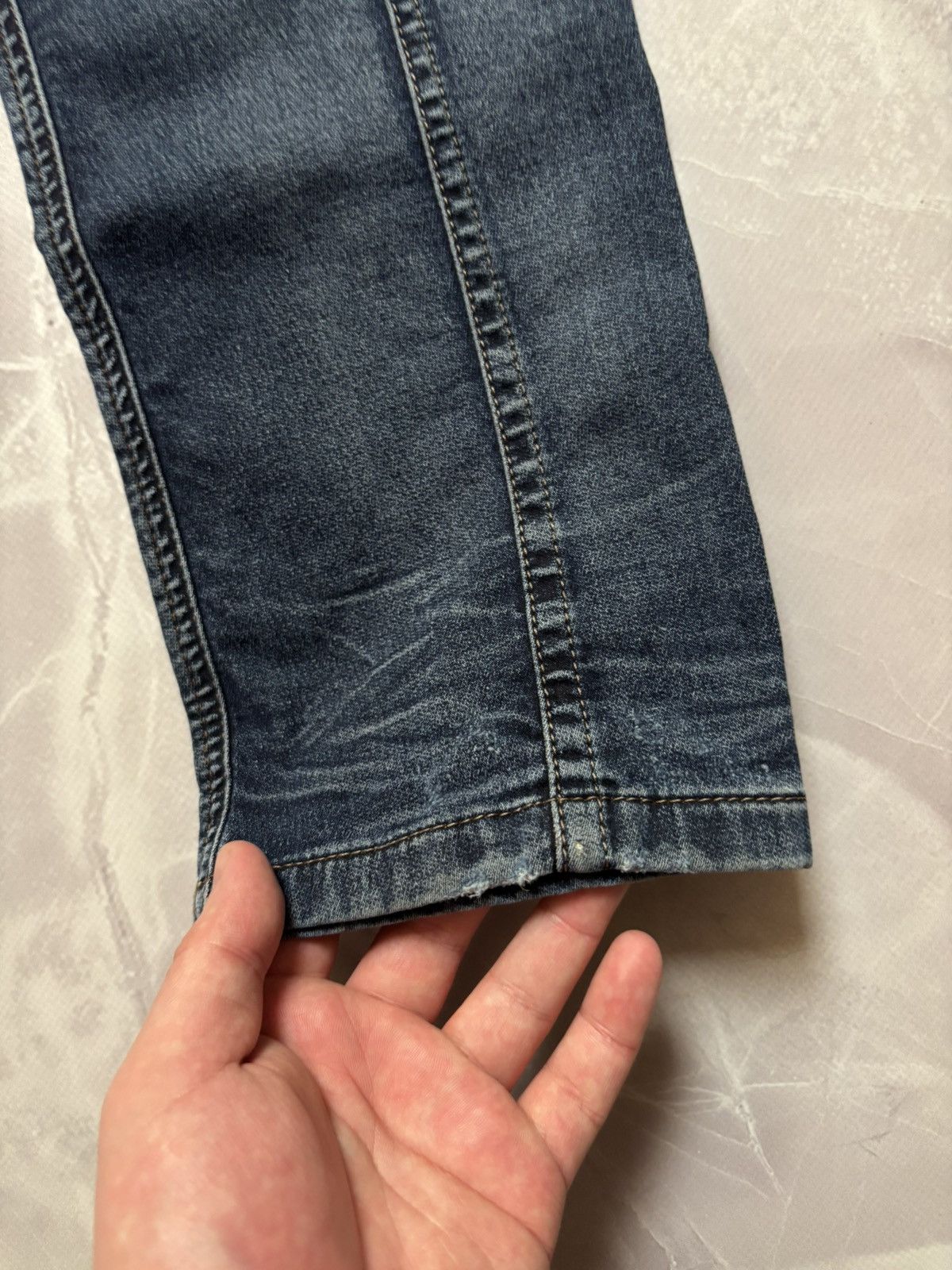 Diesel Diesel Krooley-Ne Jogg Jeans Denim Sweatpants Blue Mens 30 Size US 30 / EU 46 - 16 Thumbnail