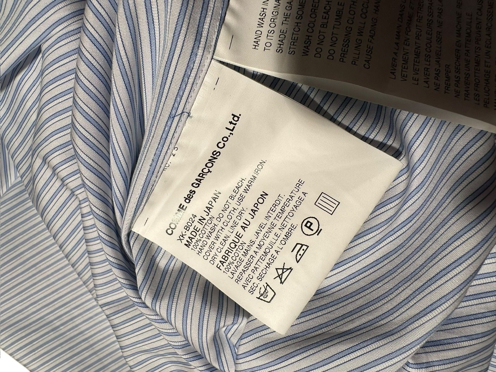 Comme des Garcons COMME des GARÇONS Homme Plus Hybrid Panel Shirt 2003 DS Size US L / EU 52-54 / 3 - 11 Thumbnail