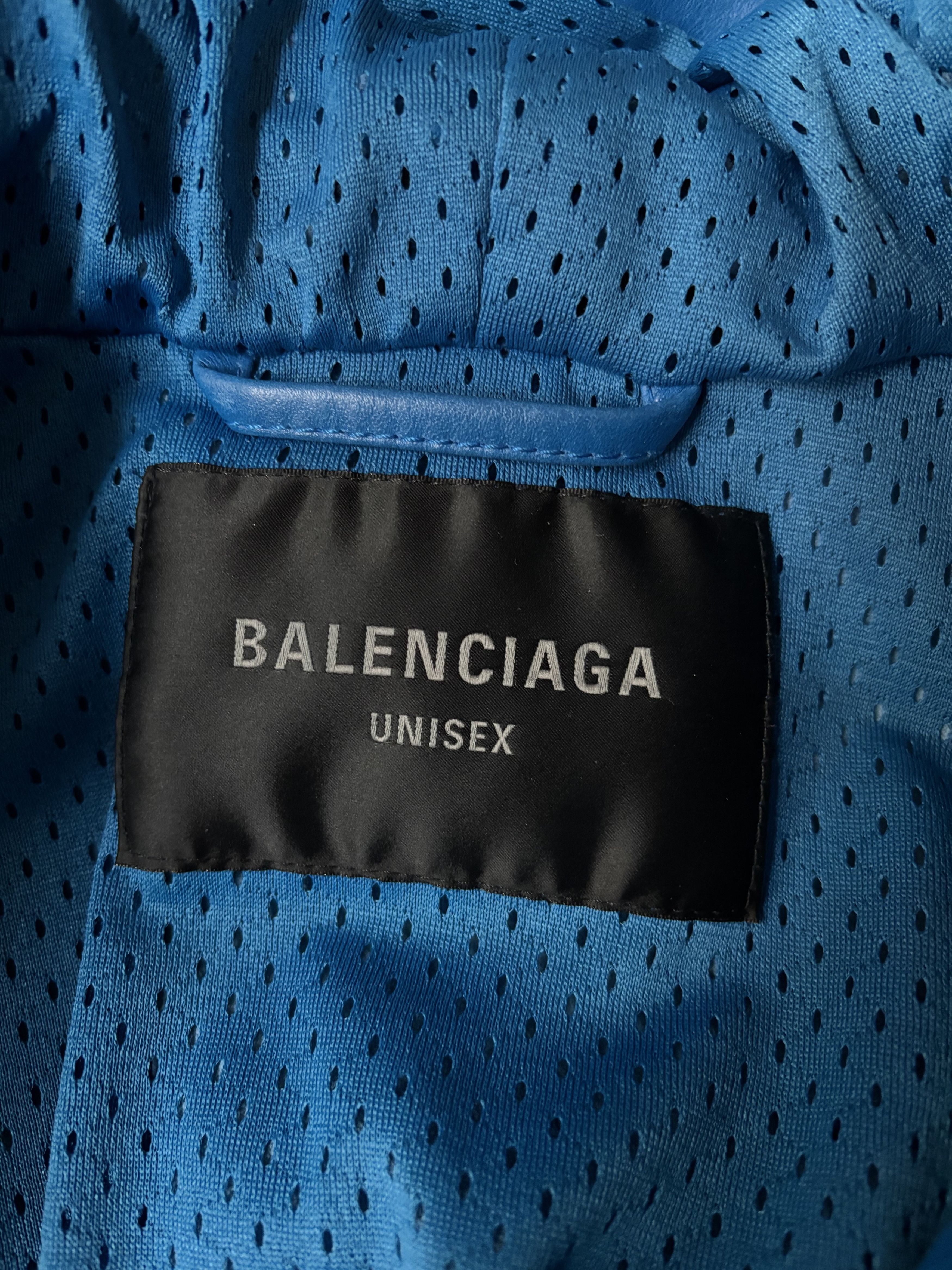 Balenciaga Balenciaga leather hooded biker jacket Size US S / EU 44-46 / 1 - 6 Thumbnail