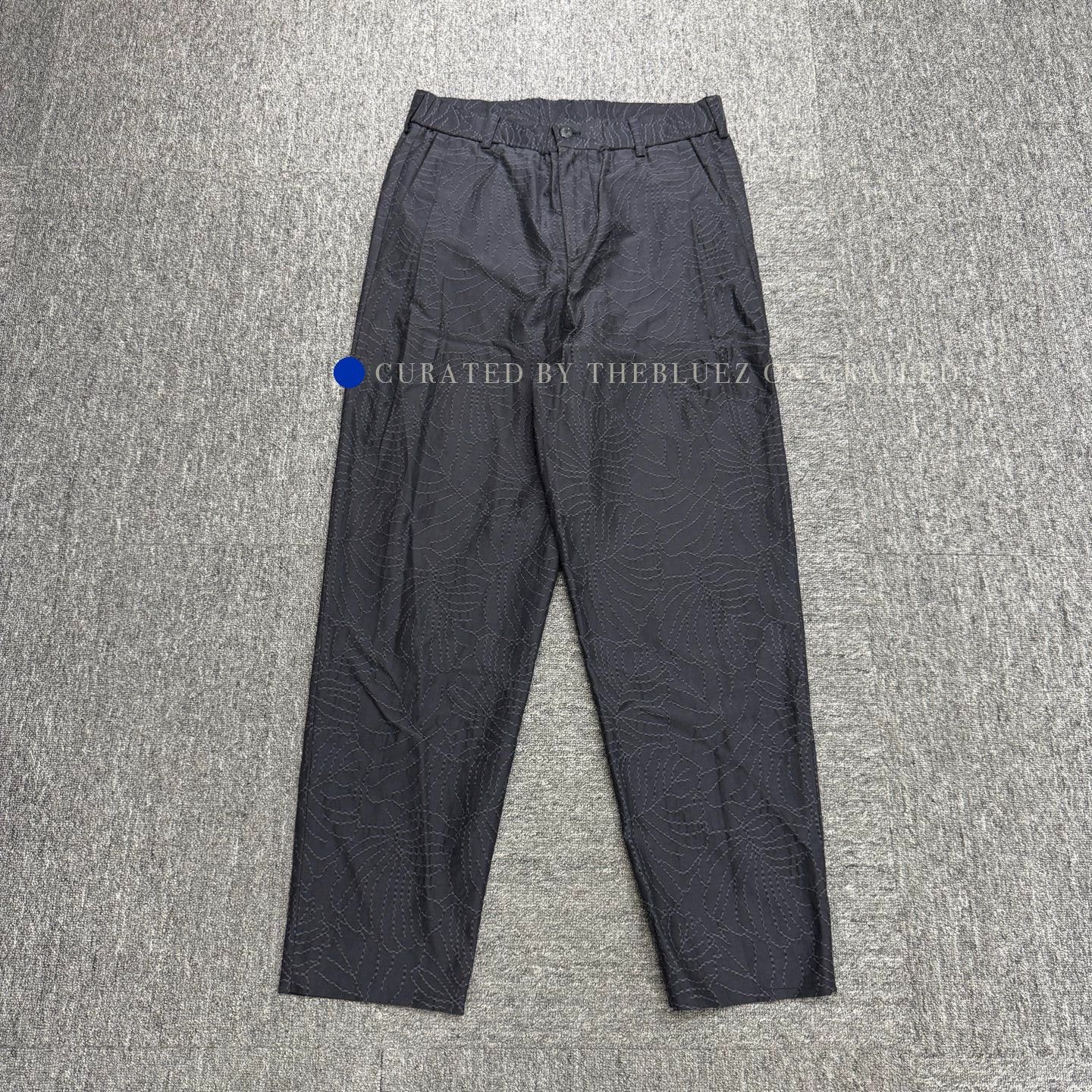 Giorgio Armani Floral Embroidered Casual Pants Size US 32 / EU 48 - 1 Thumbnail