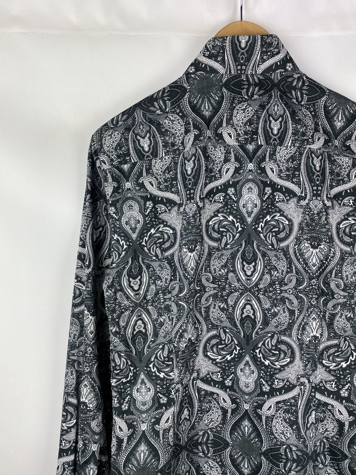 Eton Eton paisley patterned long sleeve button up shirt Slim Size US M / EU 48-50 / 2 - 17 Thumbnail