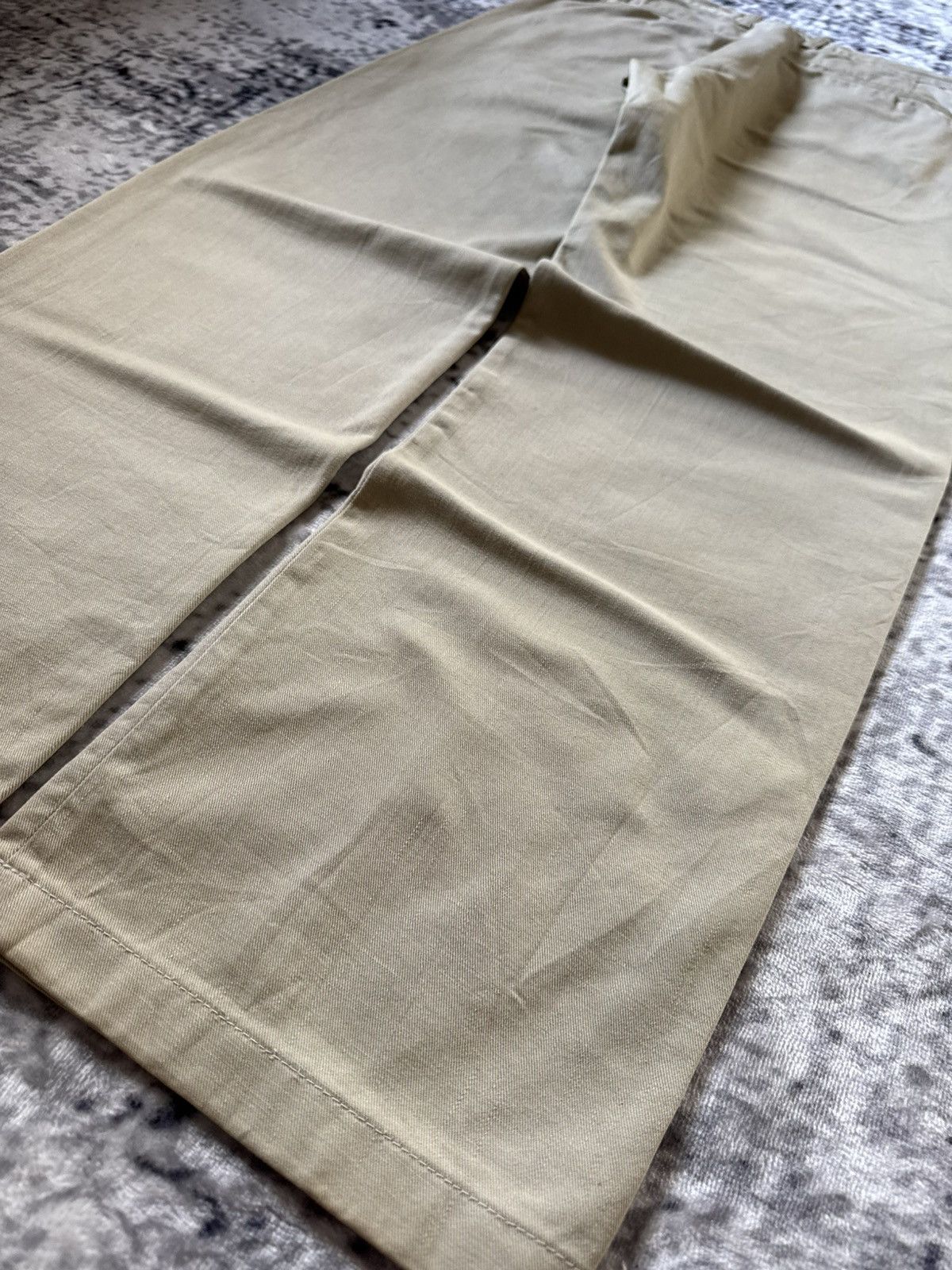 45rpm Vintage 45Rpm Japan Beige Sand Loose Chino pants Size US 29 - 16 Thumbnail