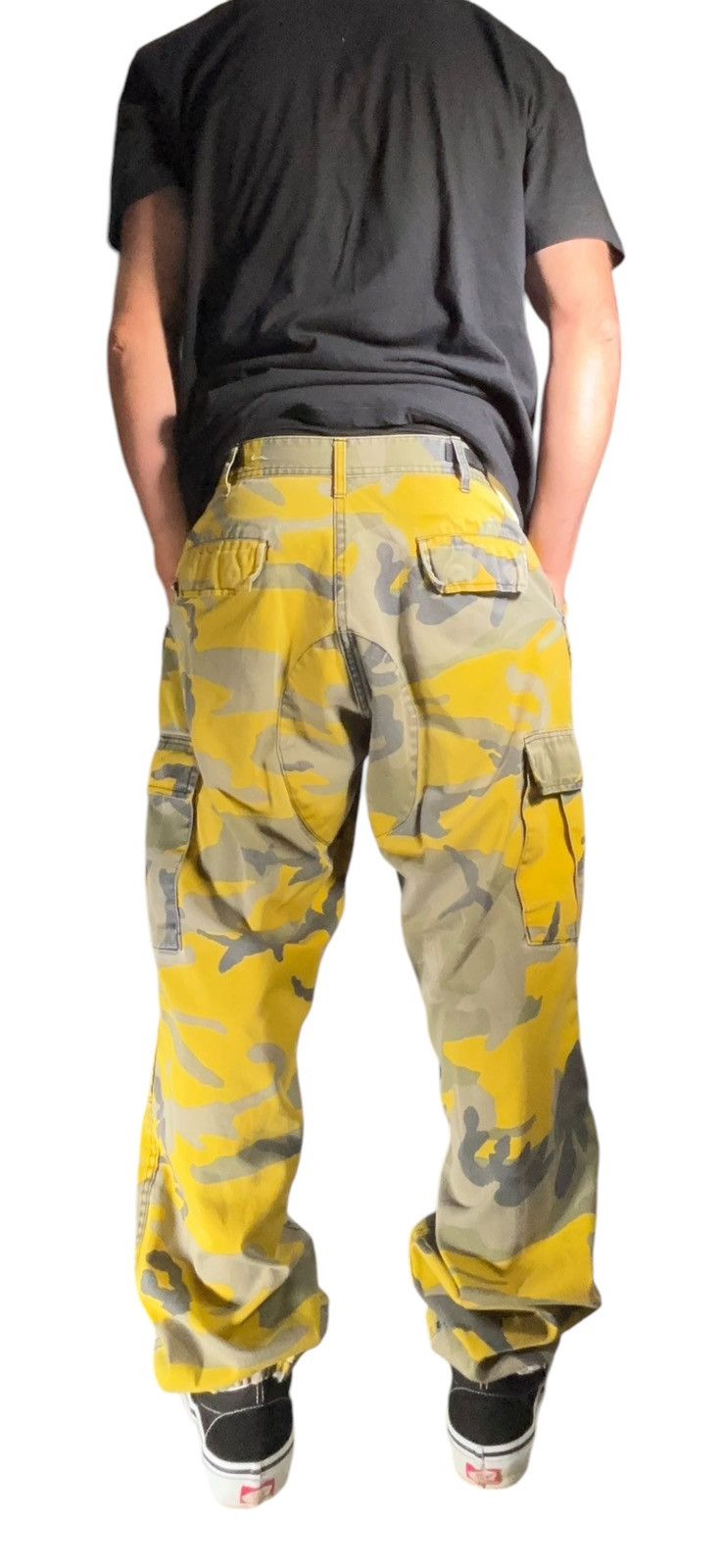 Vintage Vintage Military Camo Pants Size US 33 - 2 Thumbnail
