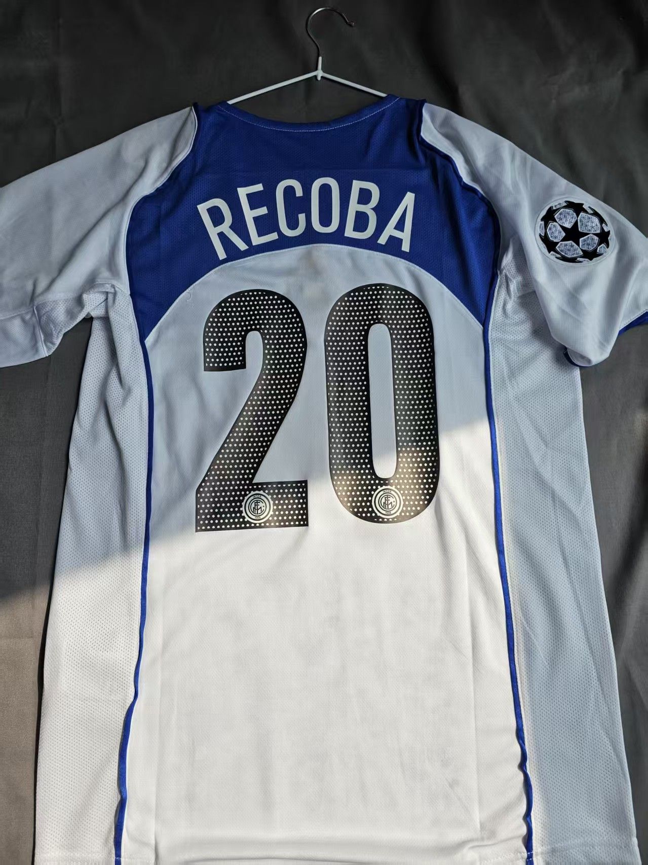 Other Inter Milan #20 Ronaldinho Jersey Away 2004 05 Season Size US L / EU 52-54 / 3 - 1 Thumbnail