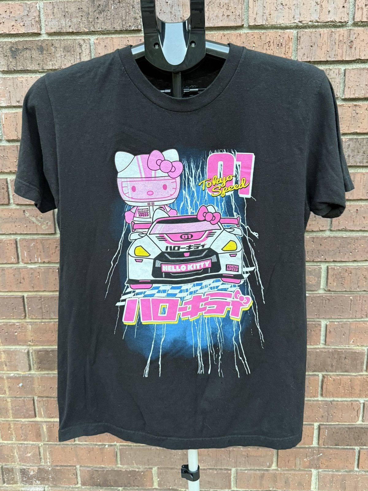 Other Hello Kitty Tokyo Speed Racing Tee Black T Shirt Size Medium Size US M / EU 48-50 / 2 - 1 Thumbnail