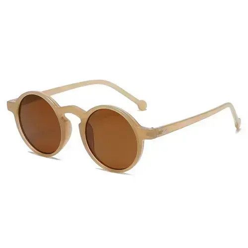 Electric Visual New Retro Classic Punk Round Sunglasses Size ONE SIZE - 3 Thumbnail