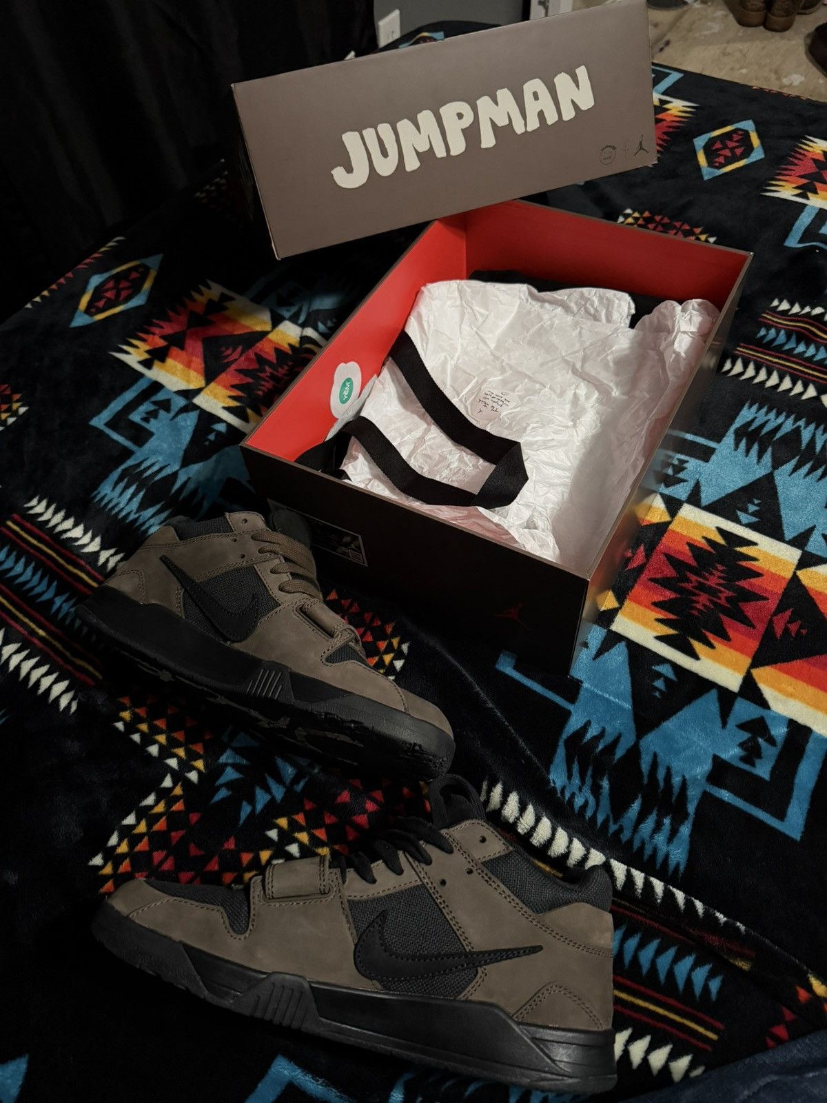 Nike × Travis Scott Jordan jumpman jack TR Size US 10.5 / EU 43-44 - 2 Thumbnail