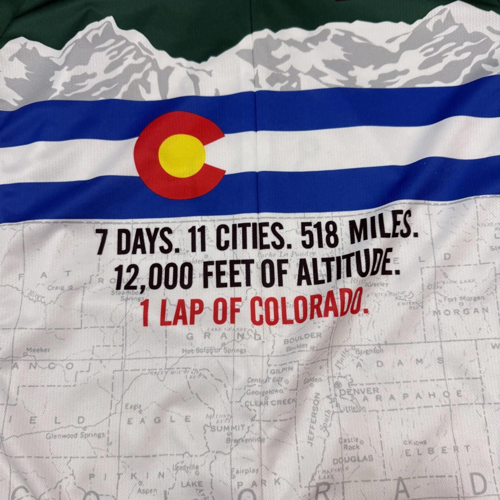PEARL iZUMi Pearl Izumi Pro Cycling Challenge Colorado Jersey Mens Sz XL Size ONE SIZE - 2 Thumbnail