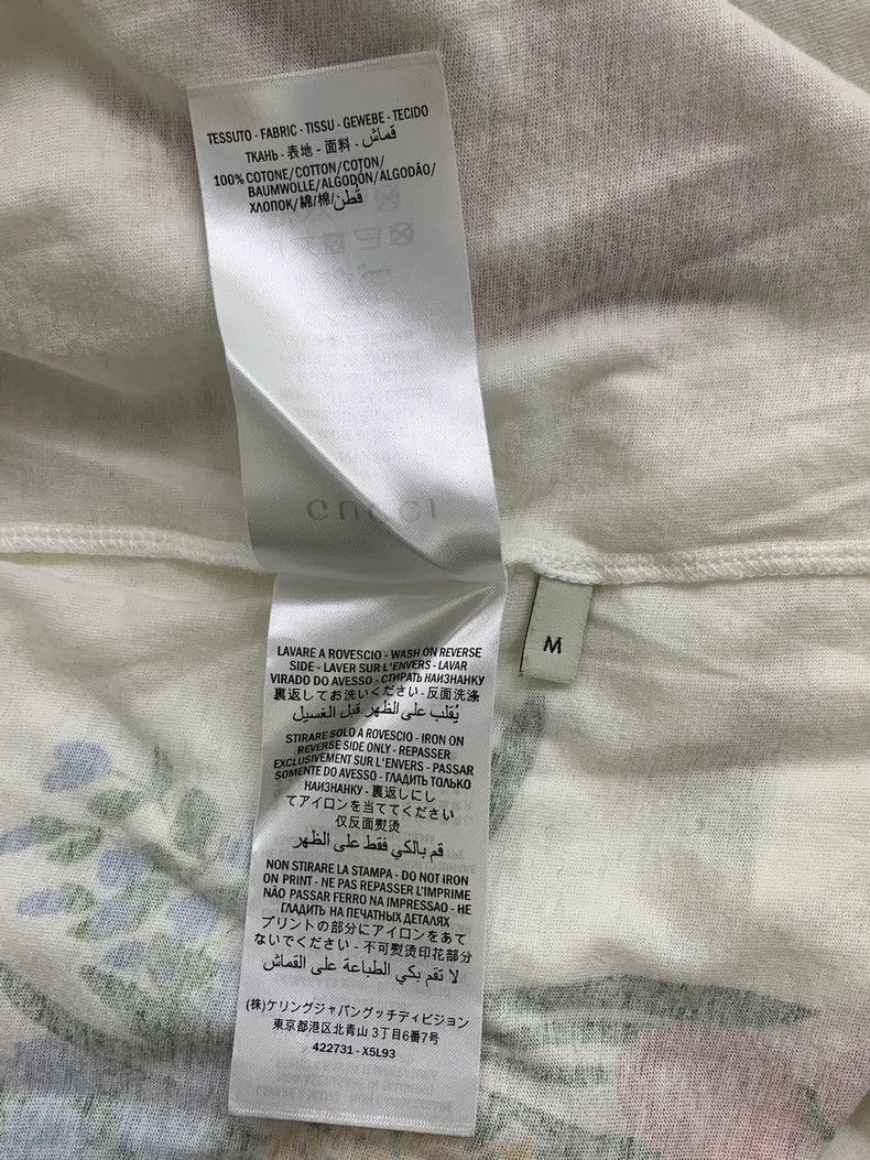 Gucci Gucci Love flower letter print short-sleeved T-shirt Size M / US 6-8 / IT 42-44 - 6 Thumbnail