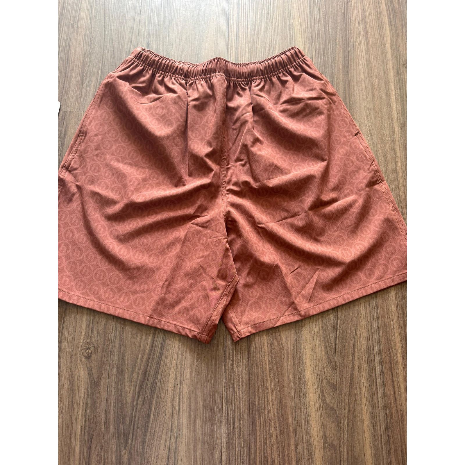 HIDDEN Hidden NY Monogram Boardshort Burnt Orange NWT Size US 28 / EU 44 - 2 Thumbnail