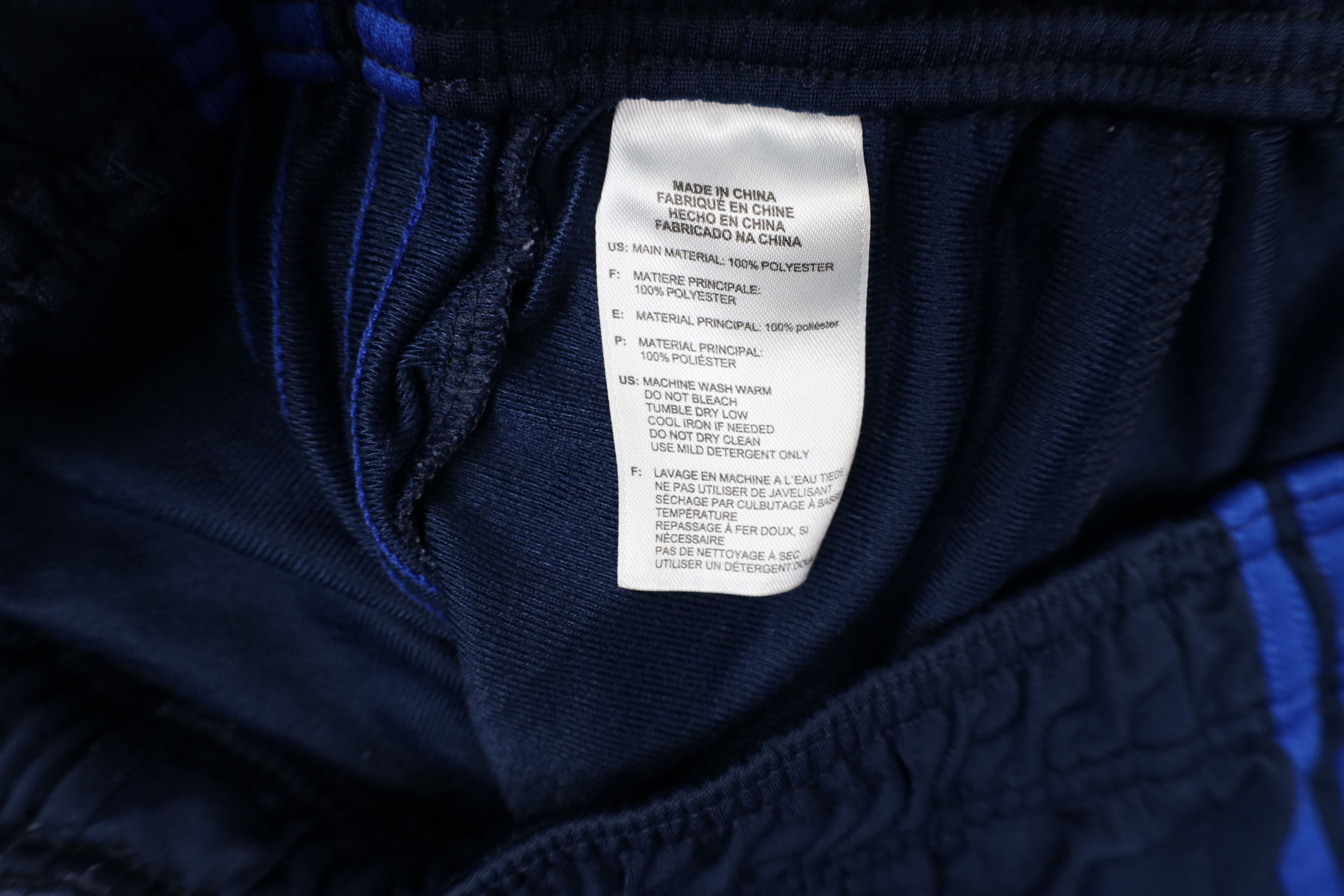 Adidas × Vintage Vintage Adidas Spell Striped Wide Leg Sweatpants Pants Blue Size US 36 / EU 52 - 8 Thumbnail
