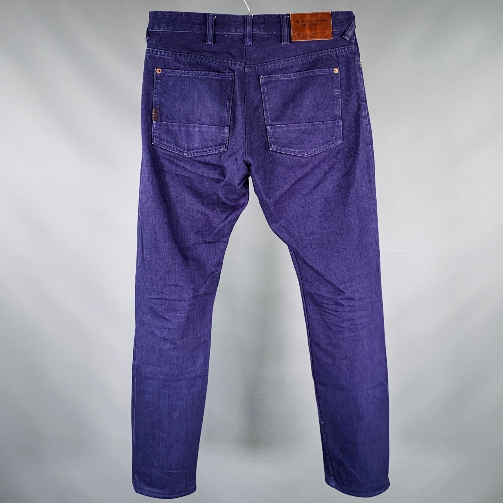 Other RED EAR VILLAGE INDUSTRIES by 32 Blue Cotton Denim Jeans Size US 32 / EU 48 - 3 Thumbnail