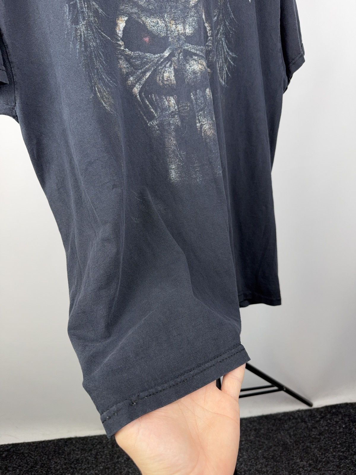 Iron Maiden 00s Iron Maiden Eddie Faded Graphic Tee Vintage Black Rock Size US L / EU 52-54 / 3 - 7 Thumbnail