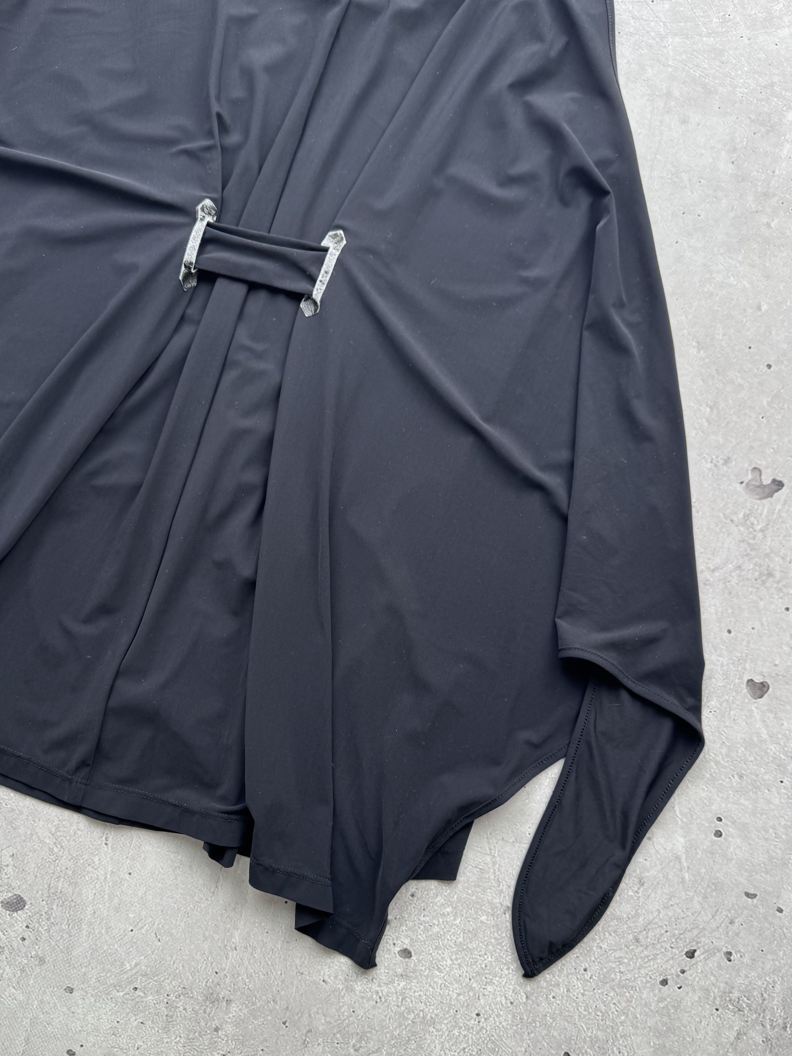 Cop Copine × Vintage Cop Copine Vintage Gothic Asymmetric Belted Dress Size S / US 4 / IT 40 - 12 Thumbnail