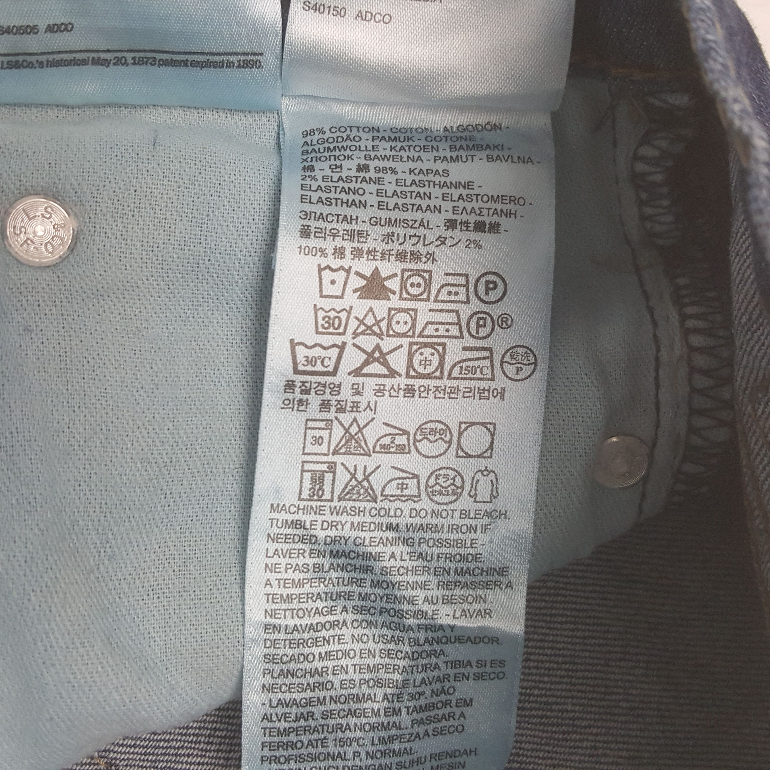 Levi's × Vintage Vintage Levi's Distressed Style Denim Jeans Size US 29 - 15 Thumbnail