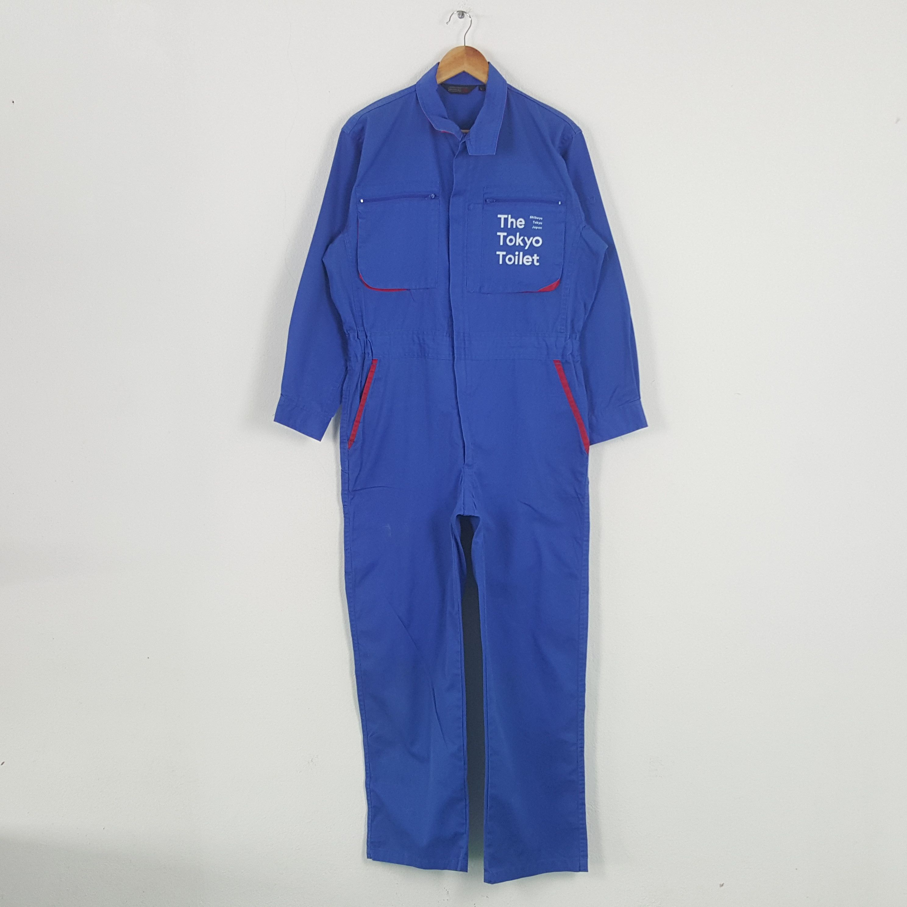Japanese Brand × Vintage Vintage The Tokyo Toilet Japanese Brand Custom Art Jacket Size US L / EU 52-54 / 3 - 4 Thumbnail