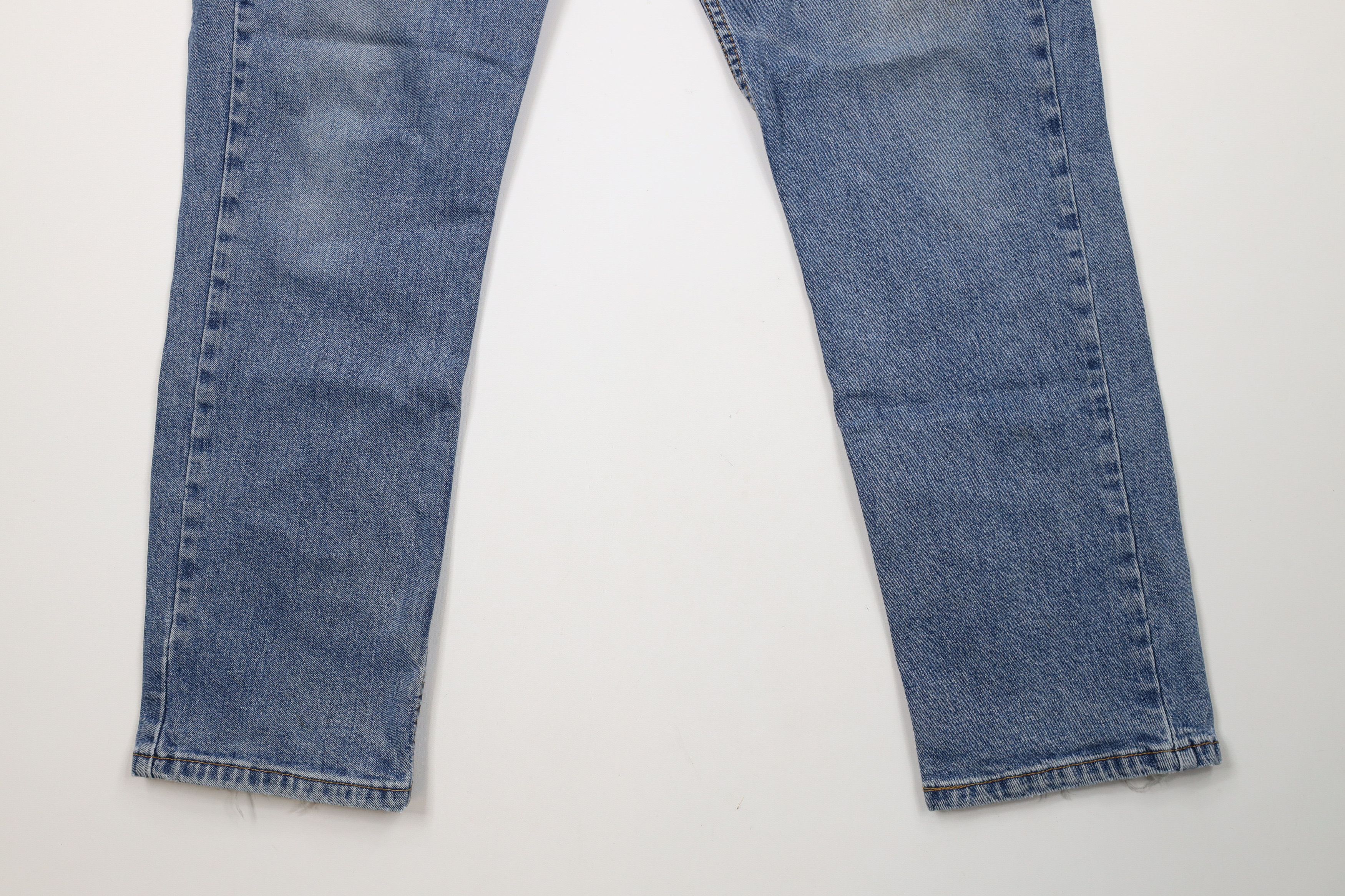 Levi's × Vintage Vintage Y2K Levis 514 Faded Straight Leg Denim Jeans Blue Size US 36 / EU 52 - 4 Thumbnail