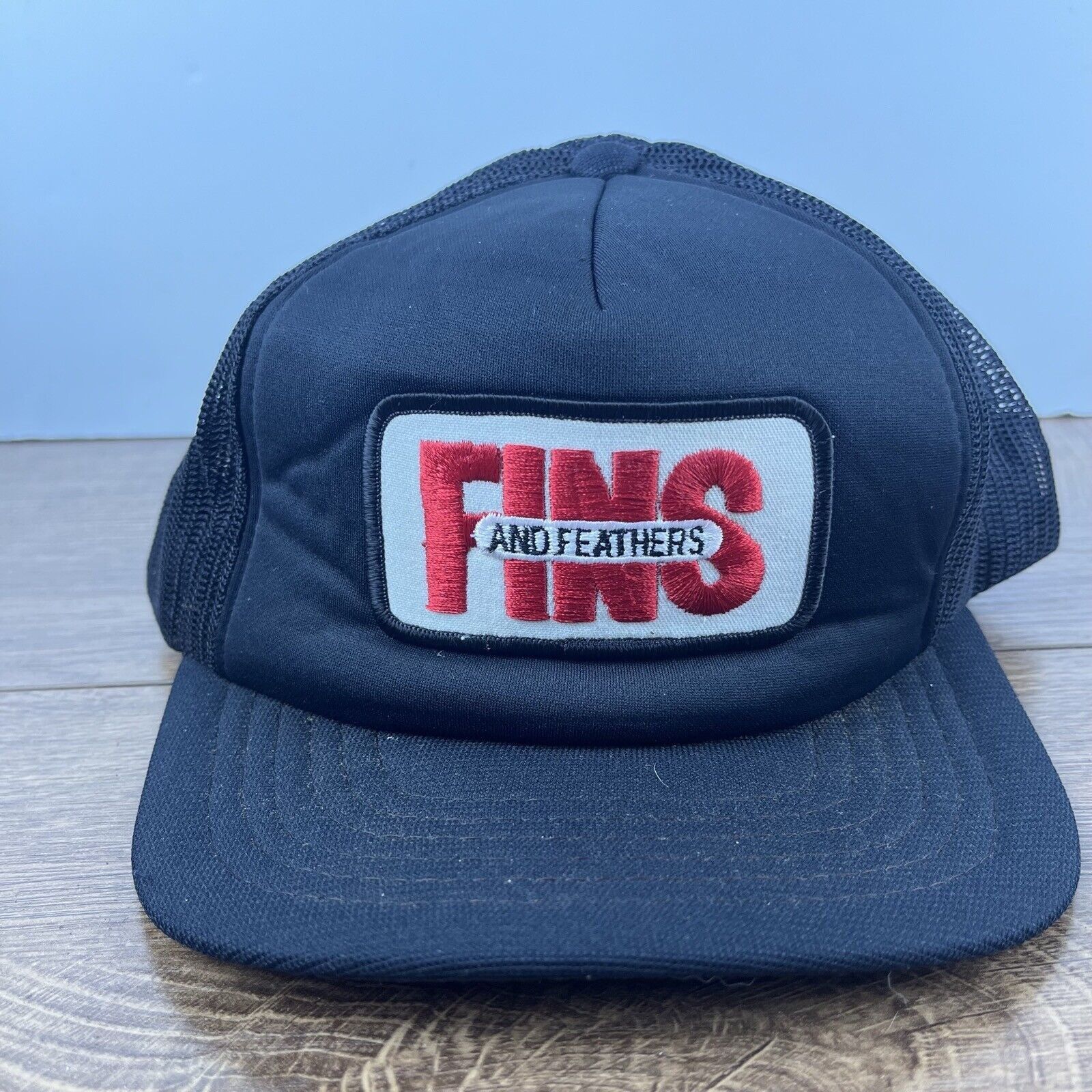 Other Fins and Feathers Snapback Hat Black Adjustable Hat Black Ad Size ONE SIZE - 1 Thumbnail