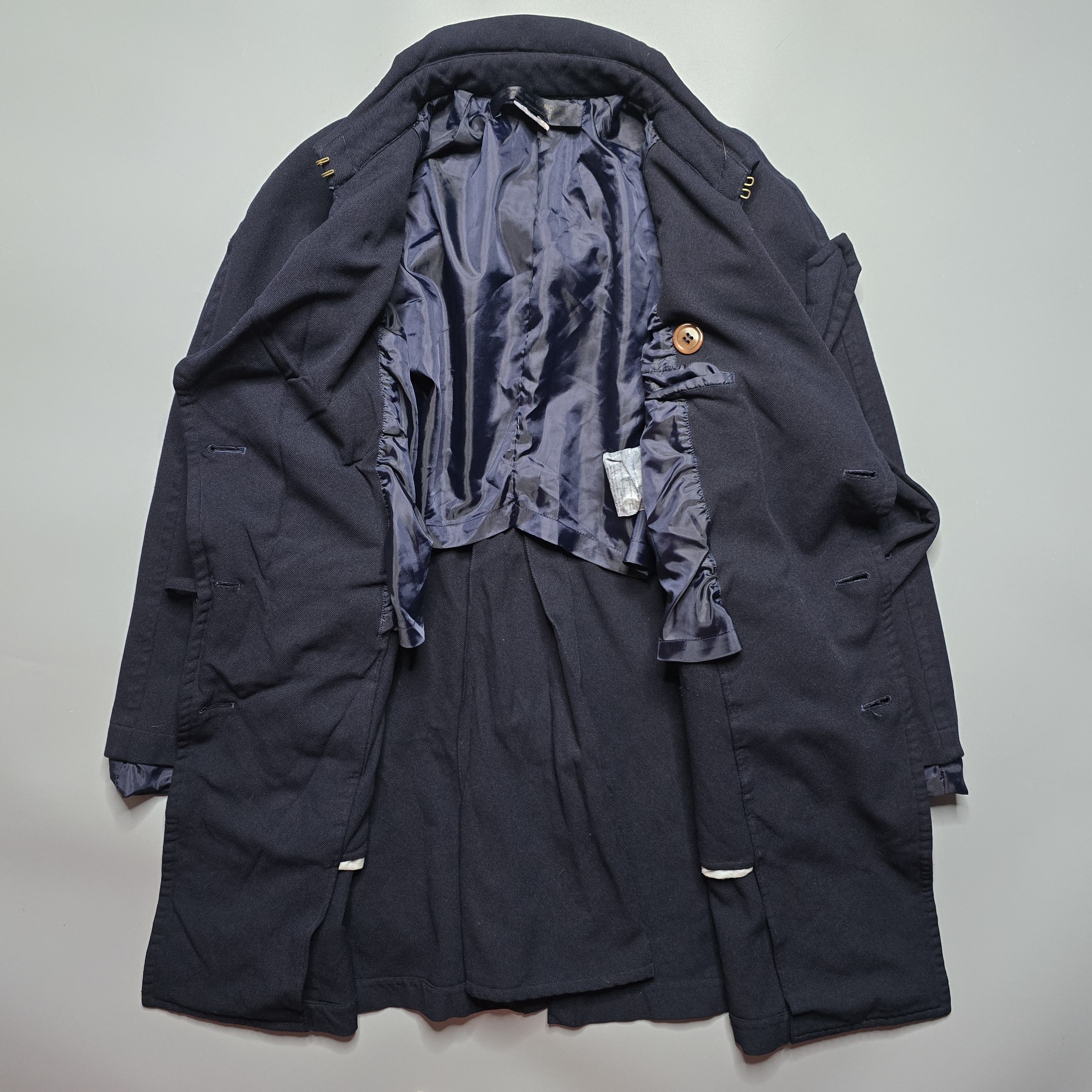 Comme des Garcons Comme Des Garcons - Double Breasted Trench Coat Size XS / US 0-2 / IT 36-38 - 3 Thumbnail